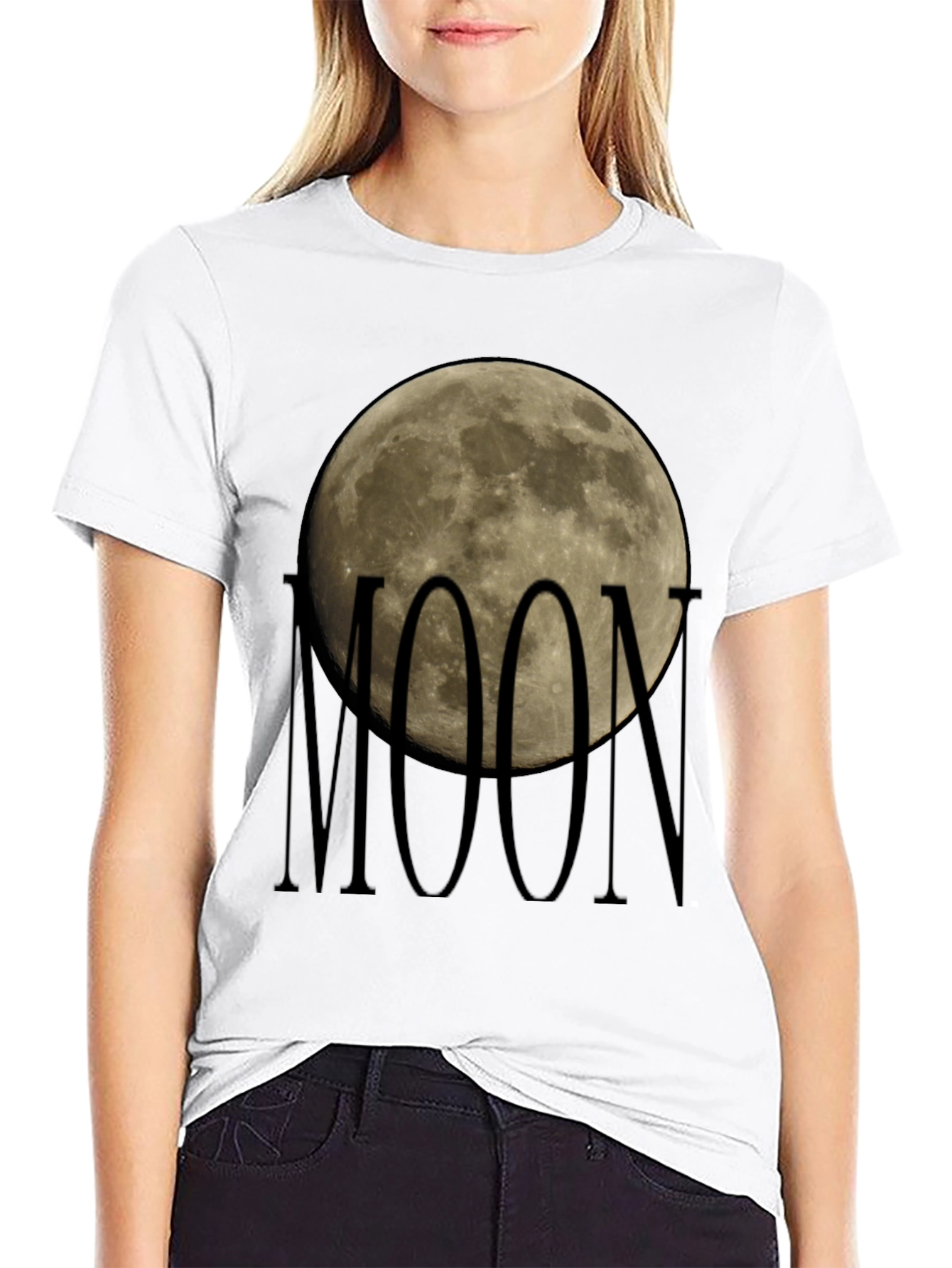 Moon Graphic T-Shirt - Lunar Celestial Tee