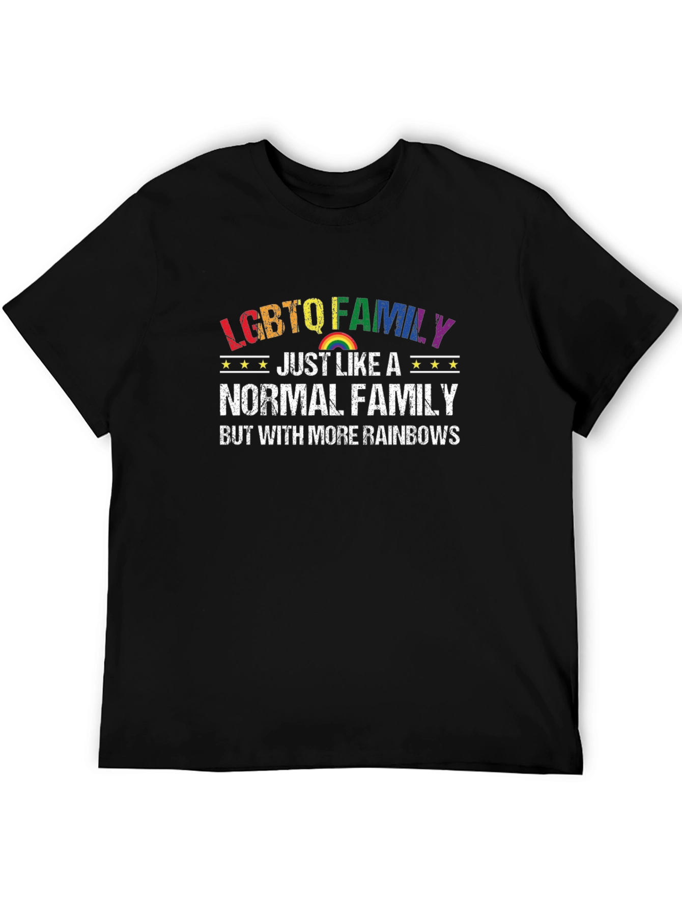 LGBTQ Family Rainbow Pride T-Shirt