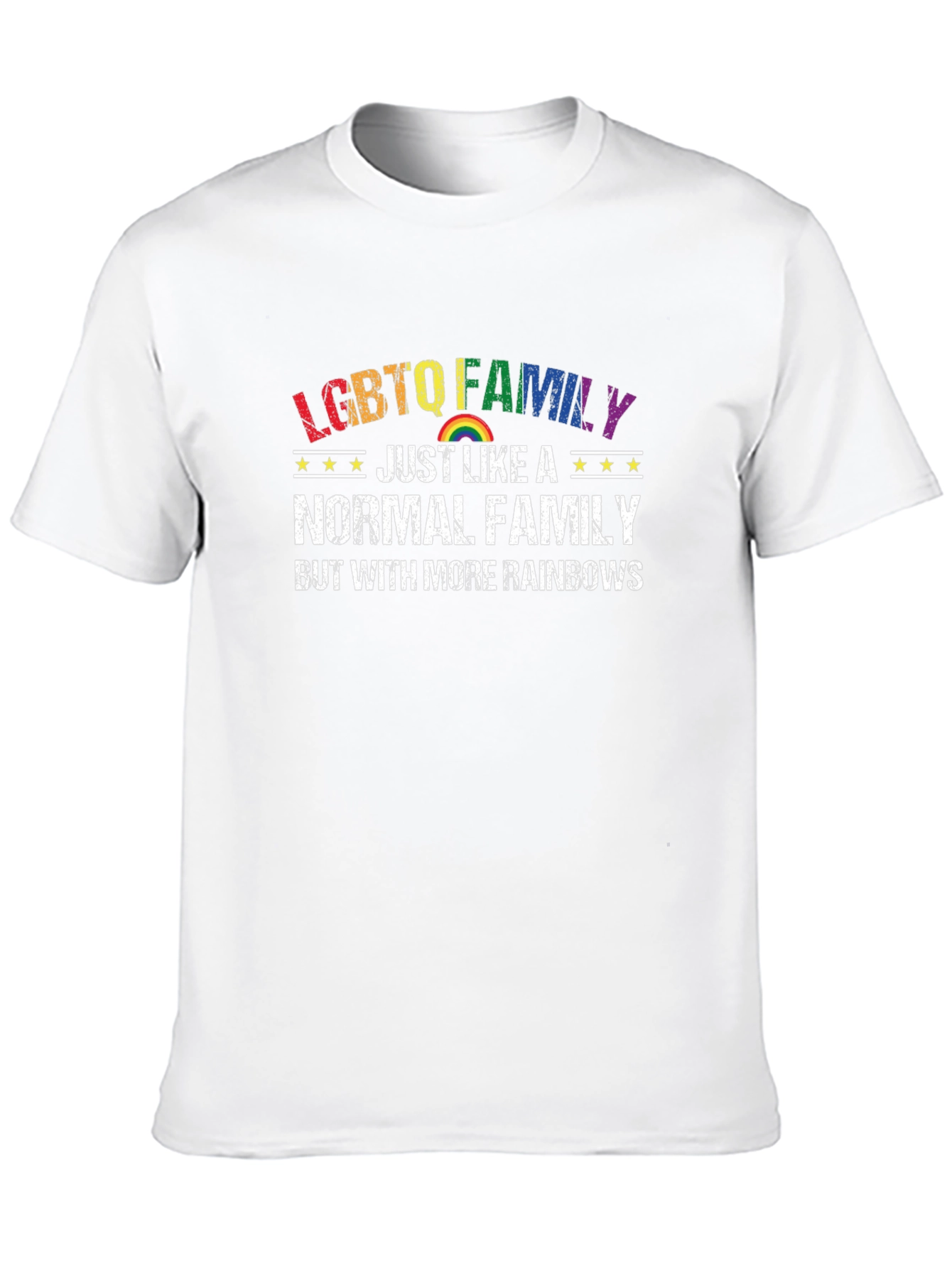 LGBTQ Family Rainbow Pride T-Shirt