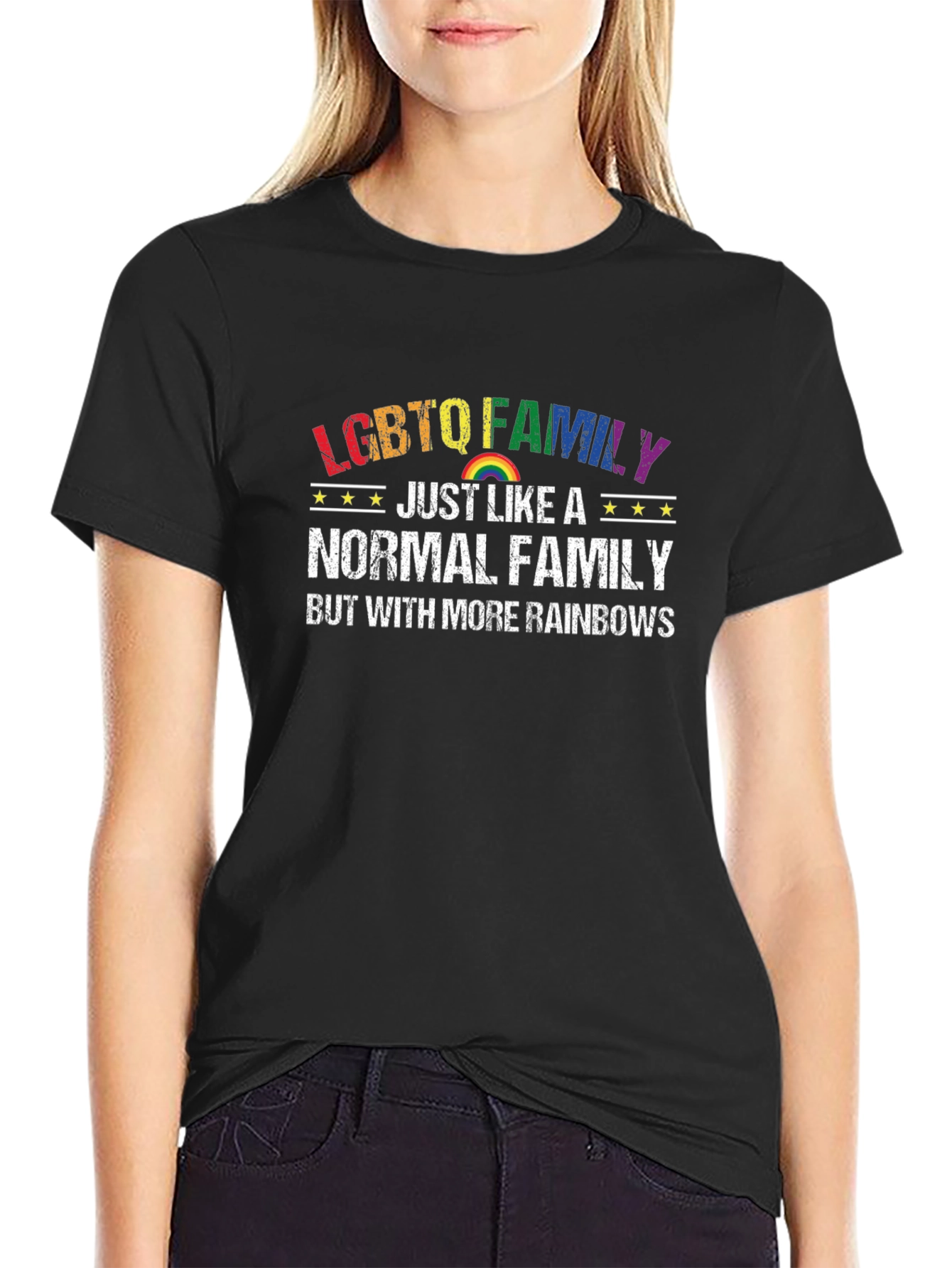 LGBTQ Family Rainbow Pride T-Shirt