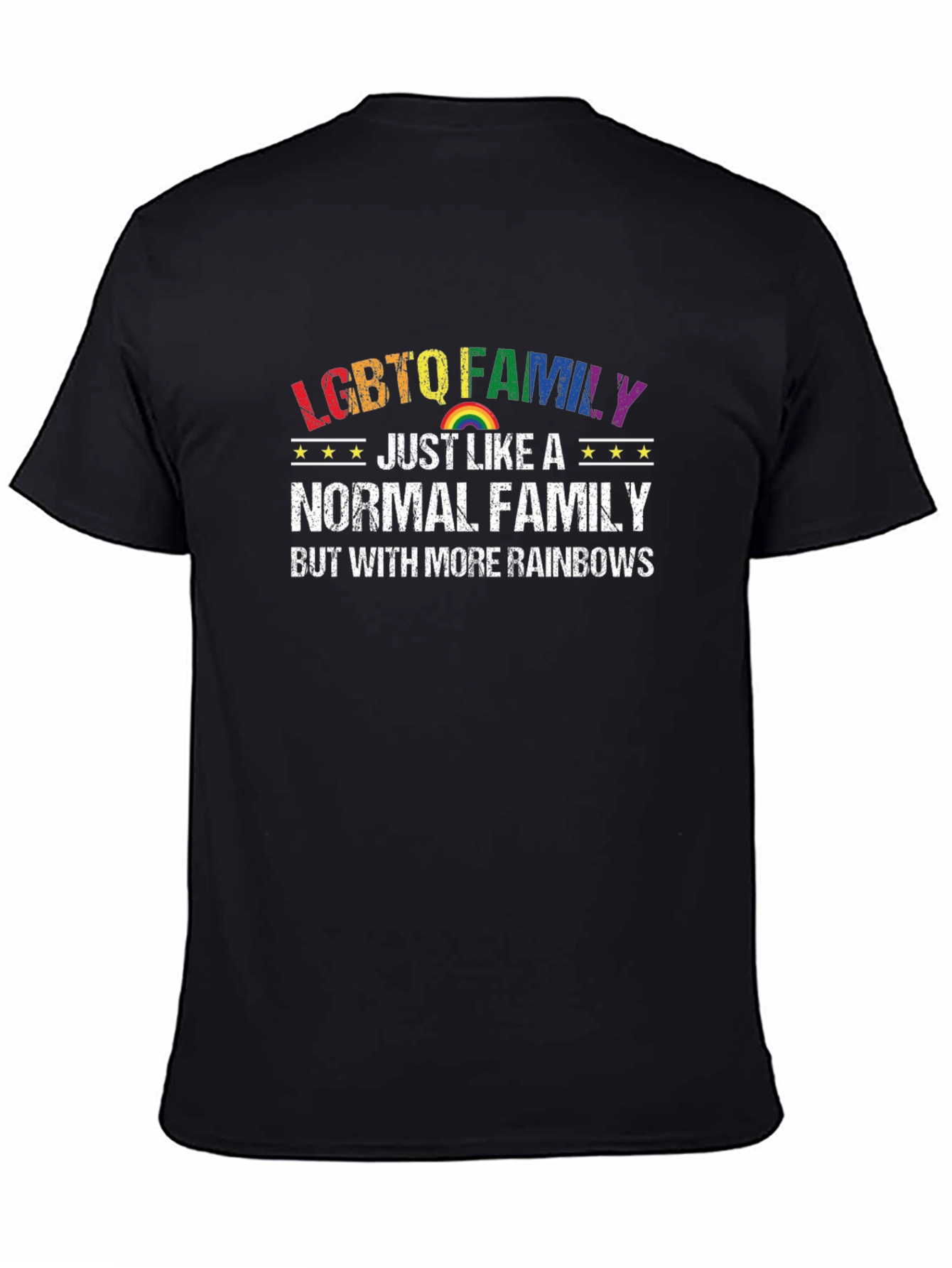 LGBTQ Family Rainbow Pride T-Shirt