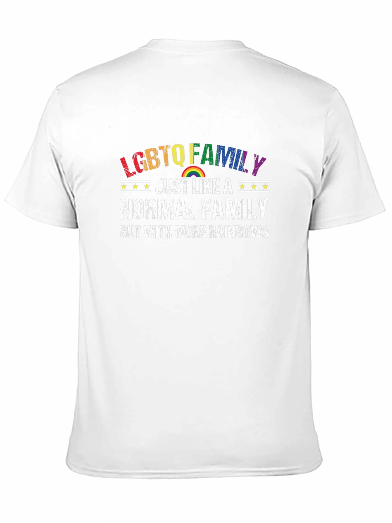 LGBTQ Family Rainbow Pride T-Shirt