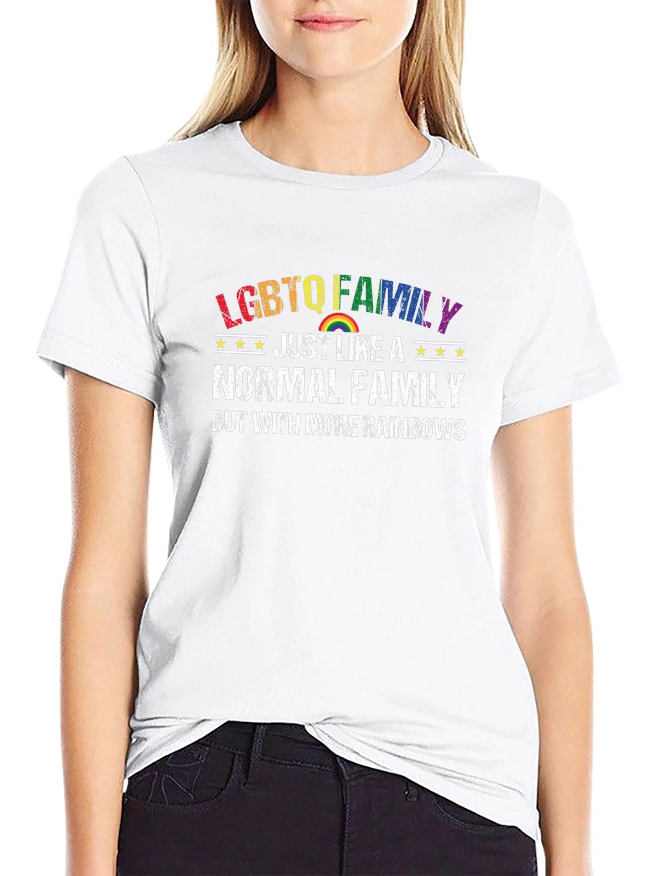 LGBTQ Family Rainbow Pride T-Shirt