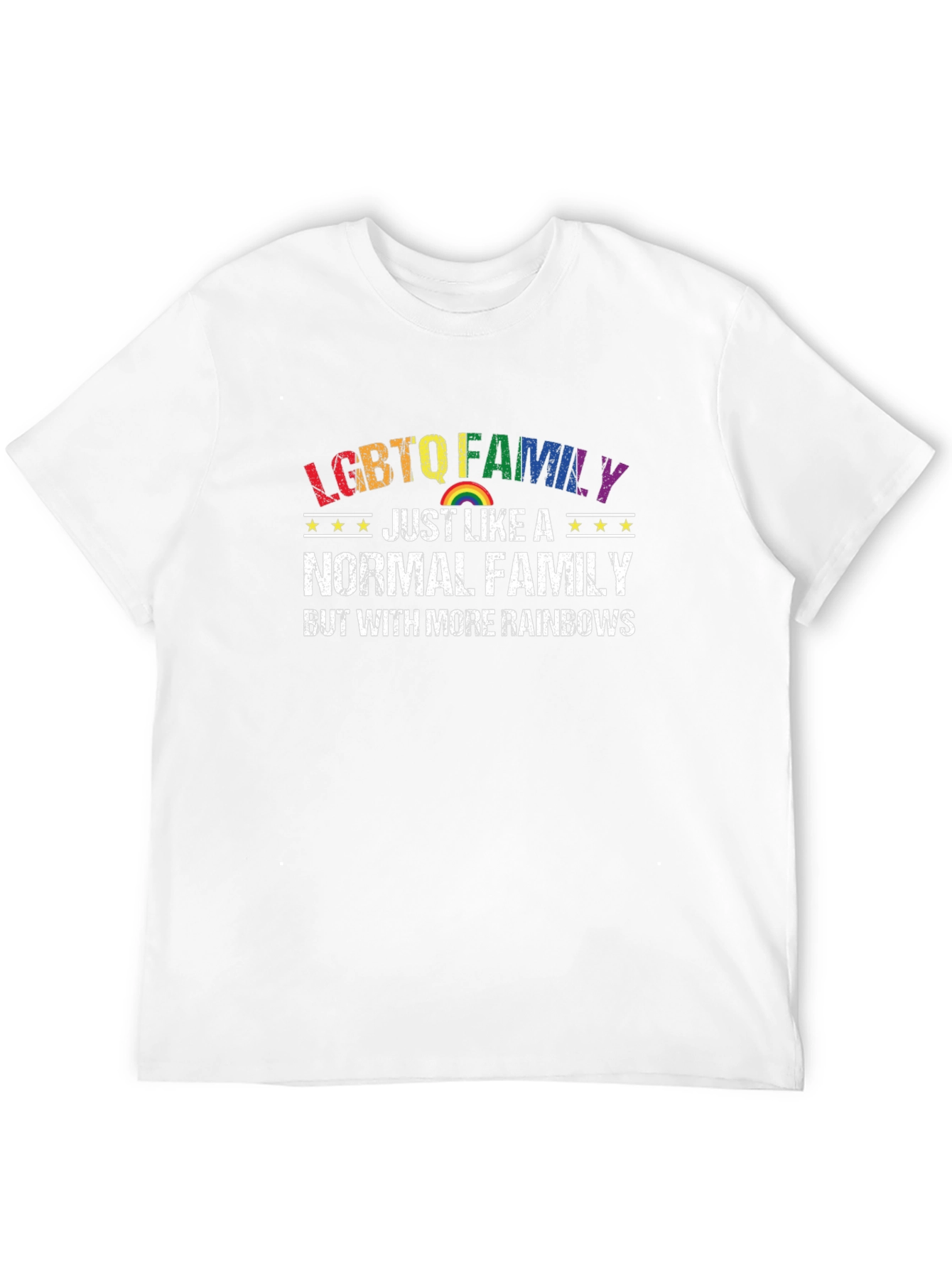 LGBTQ Family Rainbow Pride T-Shirt