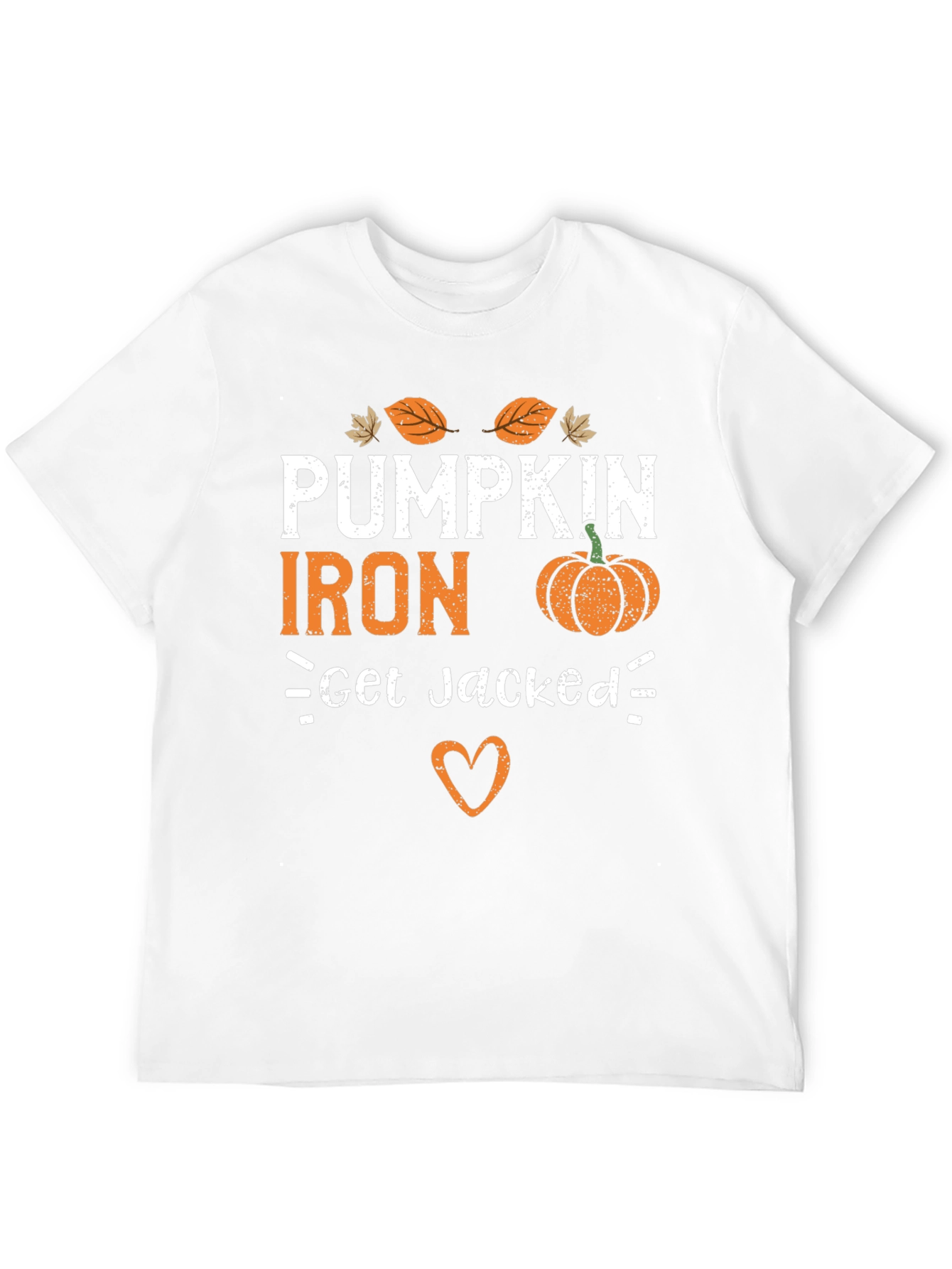 Pumpkin Iron Get Jacked T-Shirt - Fall Fitness