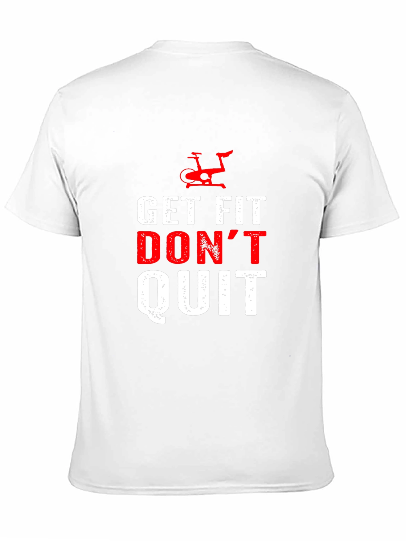 Get Fit Dont Quit Black T-Shirt