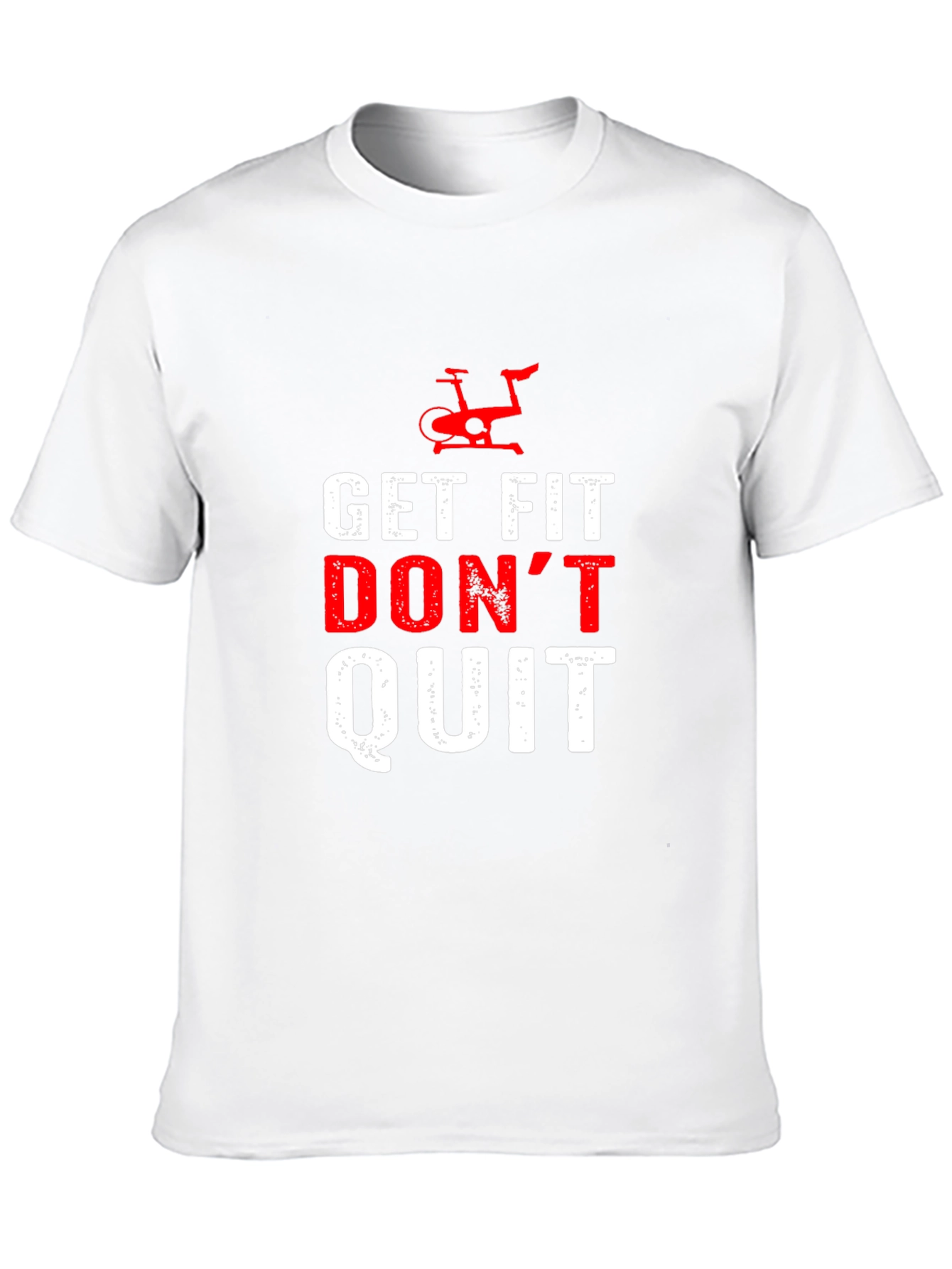 Get Fit Dont Quit Black T-Shirt