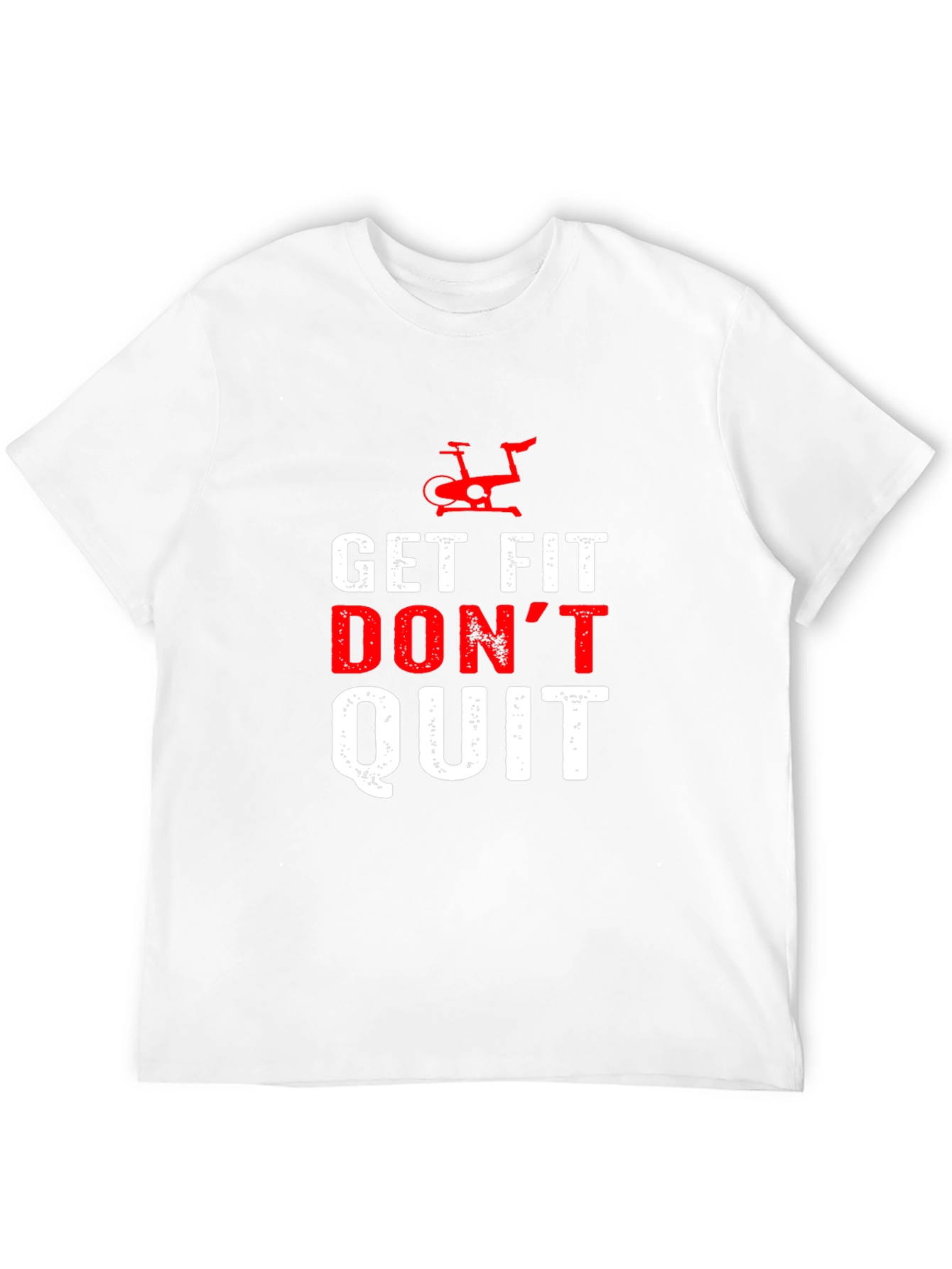 Get Fit Dont Quit Black T-Shirt