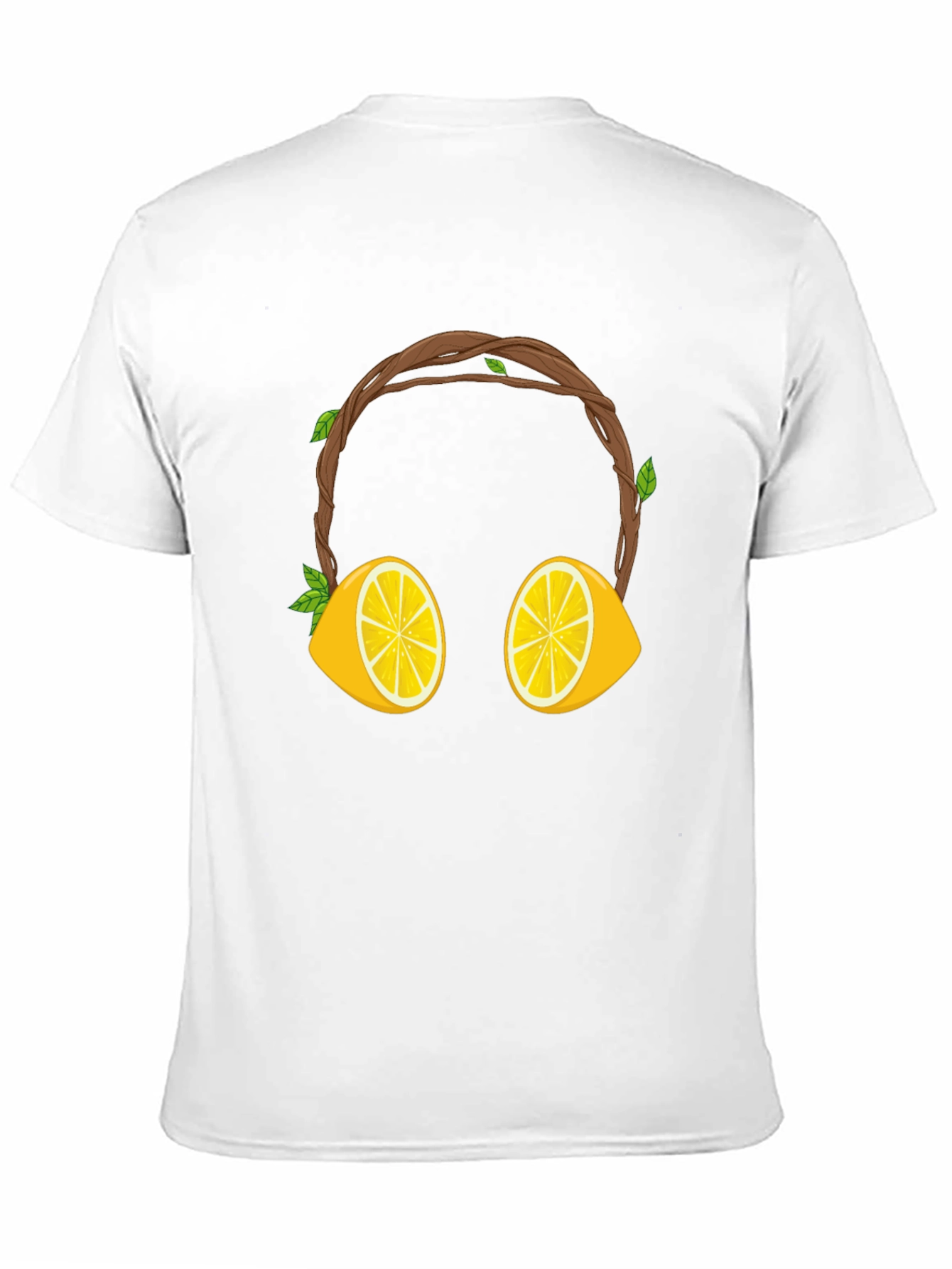 Lemon Headphone Graphic Tee