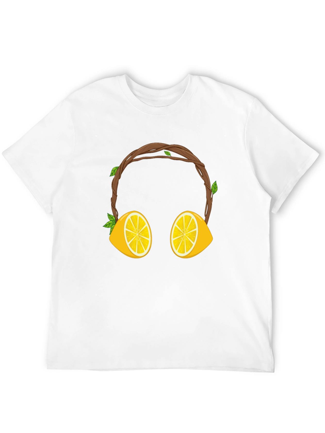 Lemon Headphone Graphic Tee