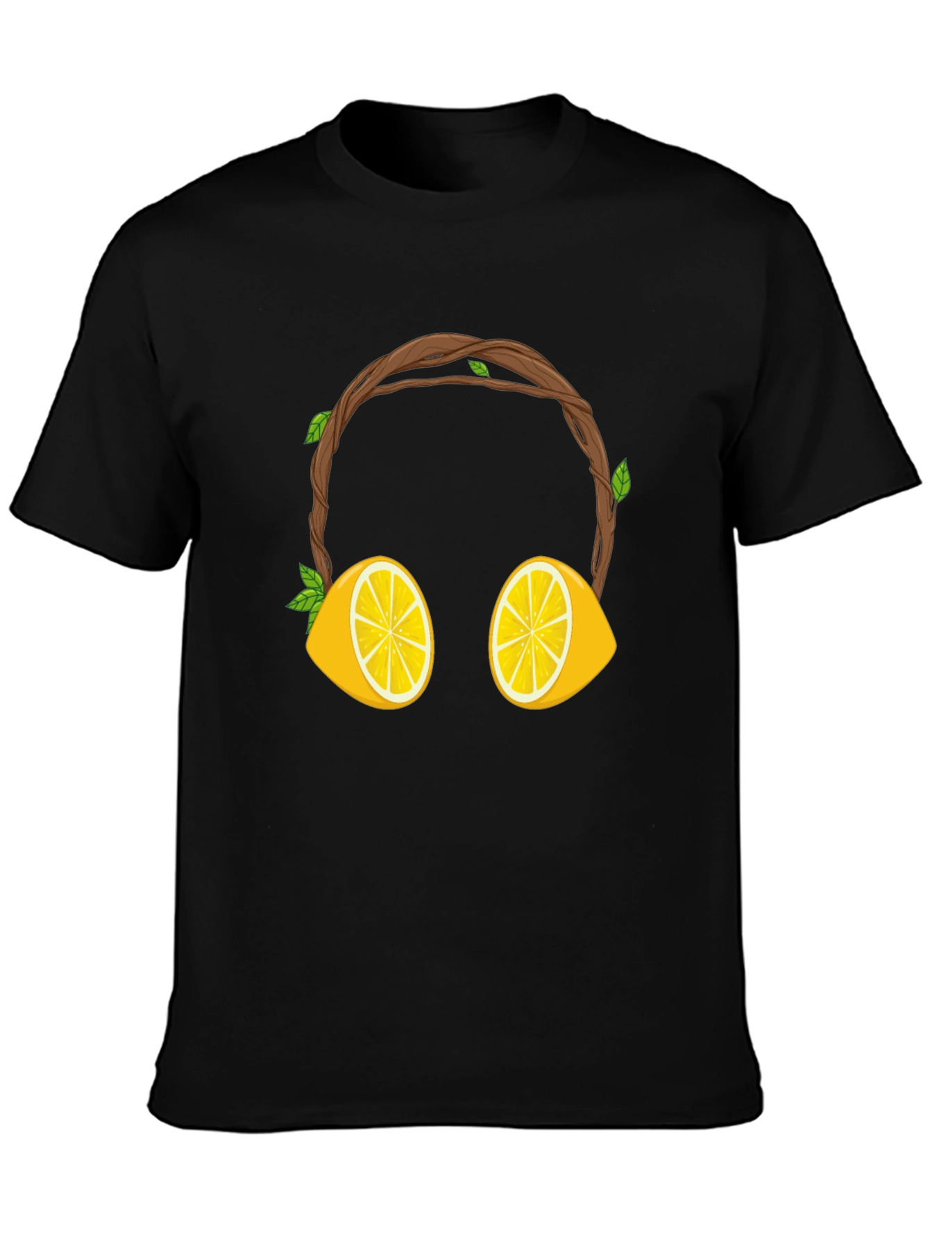 Lemon Headphone Graphic Tee