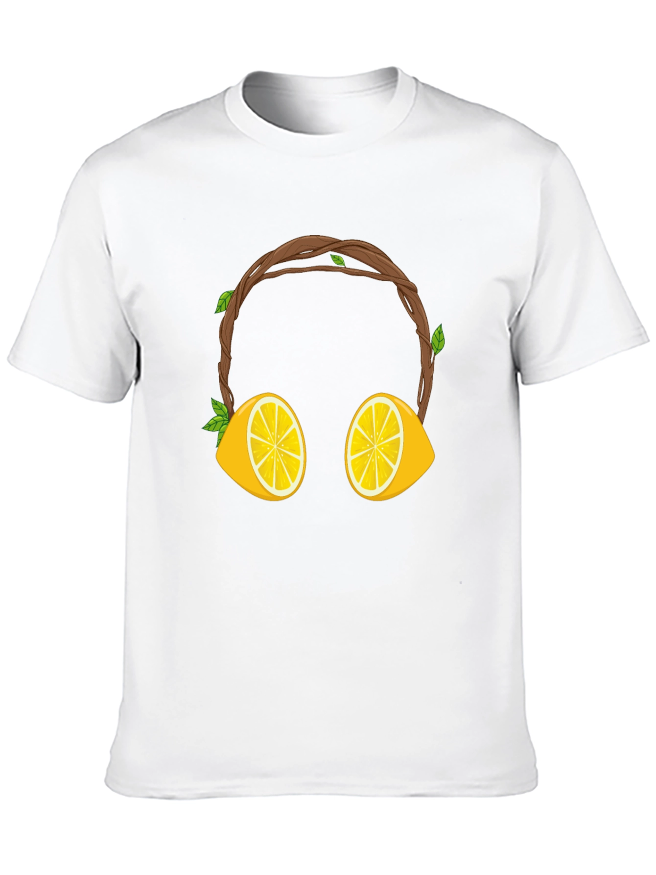 Lemon Headphone Graphic Tee