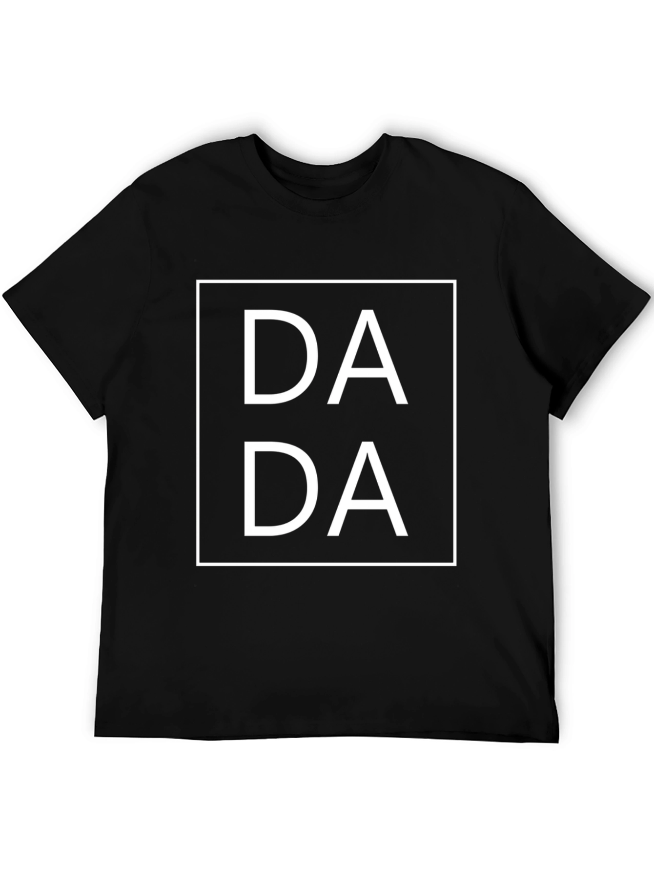 Dada T-Shirt - Black Cotton Graphic Tee