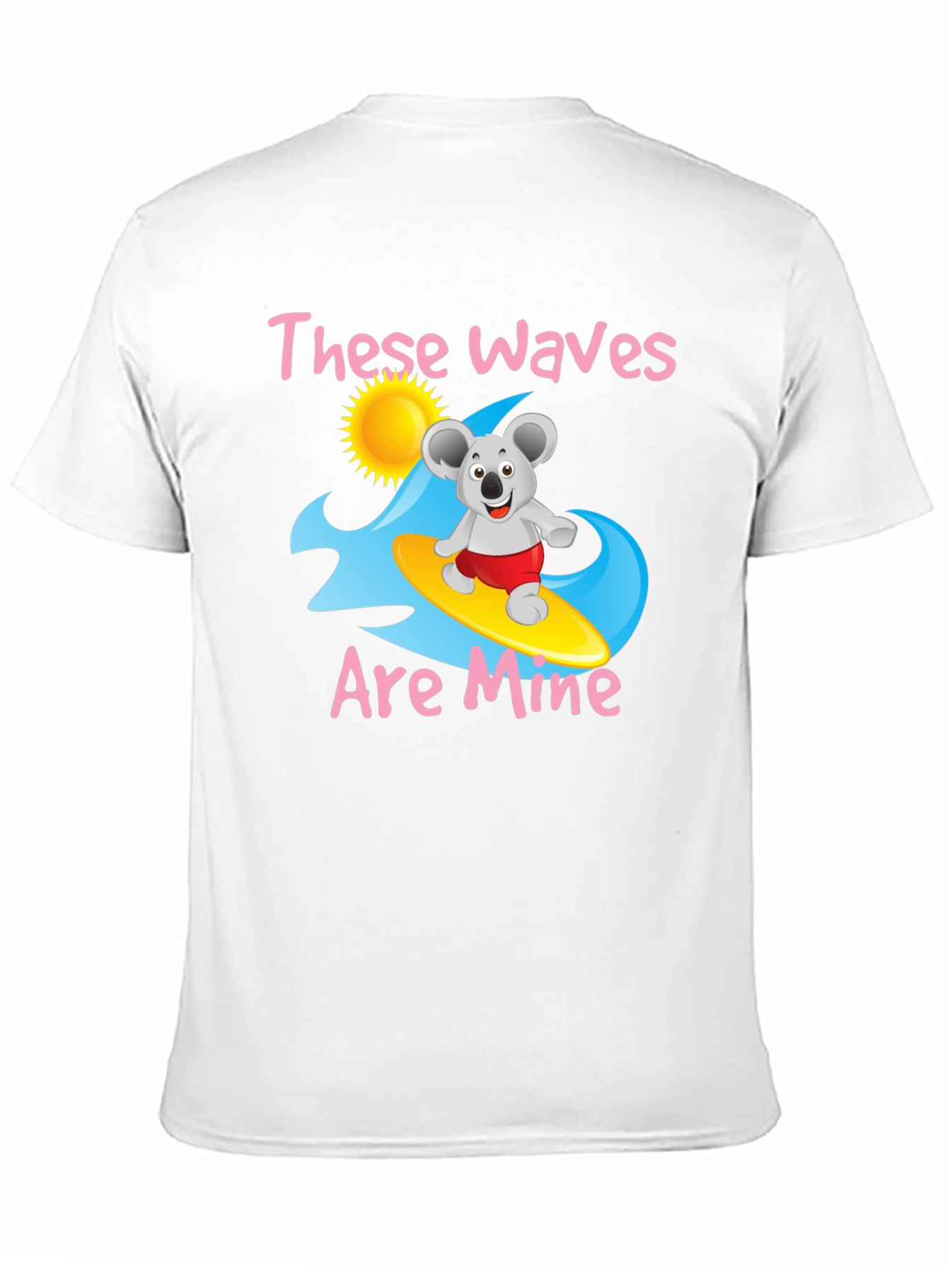 These Waves Are Mine Black Graphic Tee