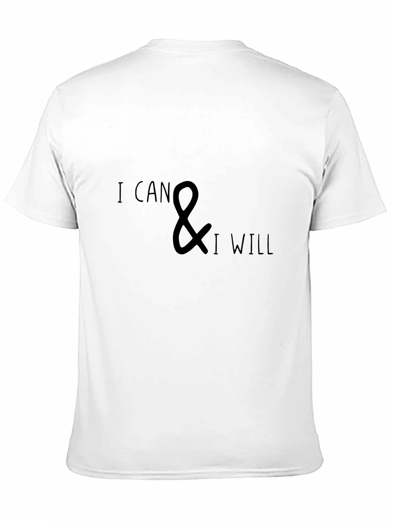 I Can & I Will Black T-Shirt