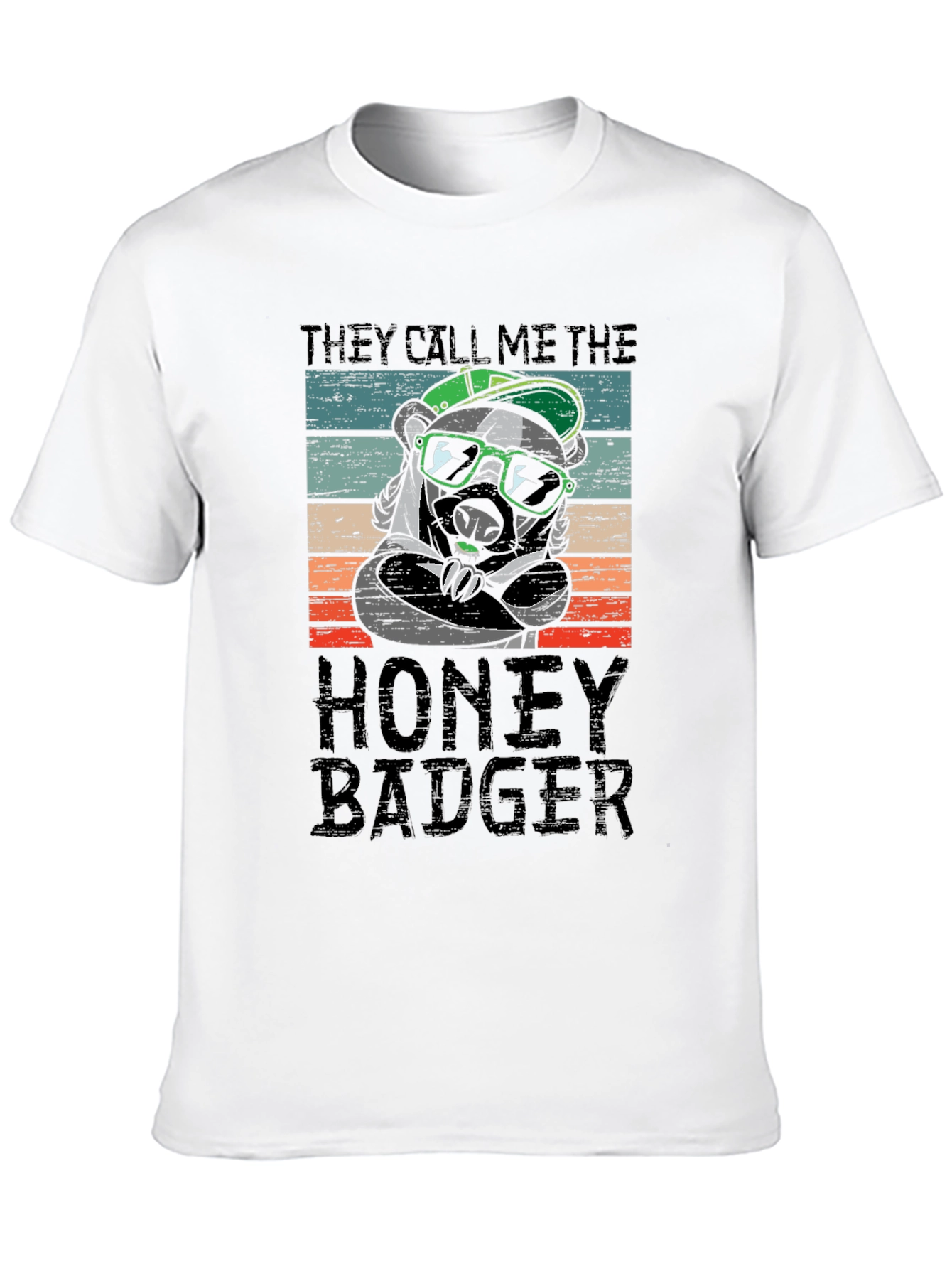 Honey Badger Graphic T-Shirt - Cool & Casual