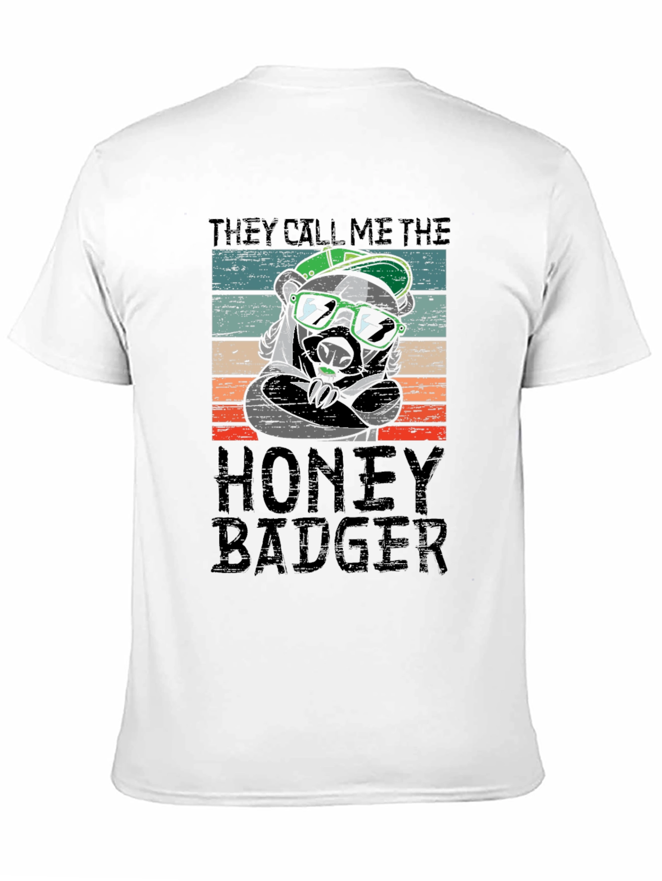 Honey Badger Graphic T-Shirt - Cool & Casual