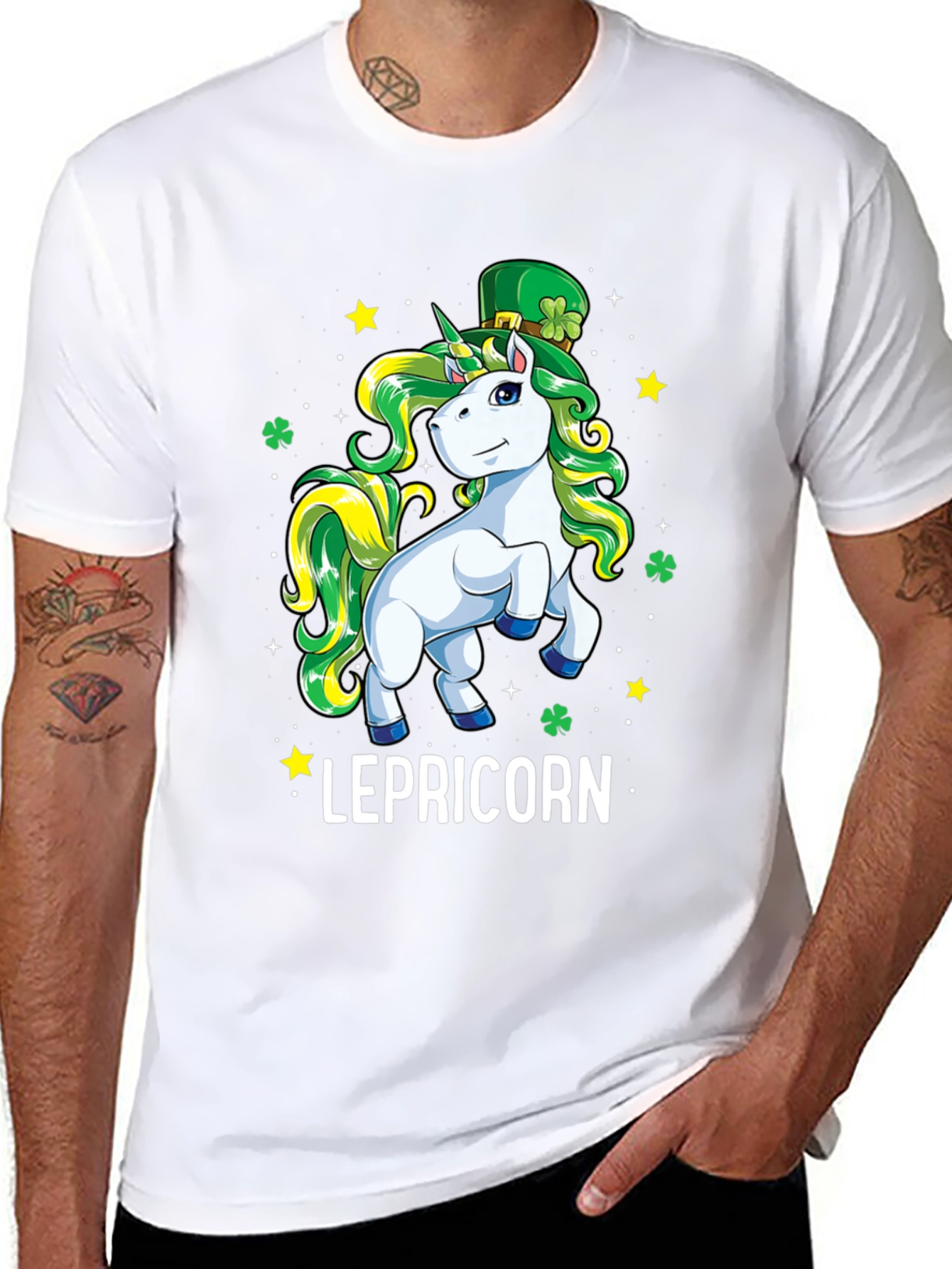 Lepricon Unicorn St. Patricks Day T-Shirt