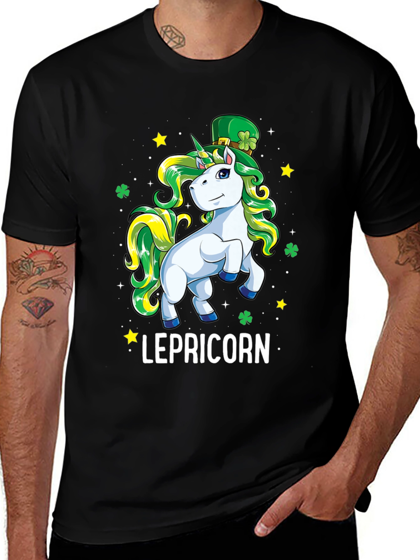 Lepricon Unicorn St. Patricks Day T-Shirt