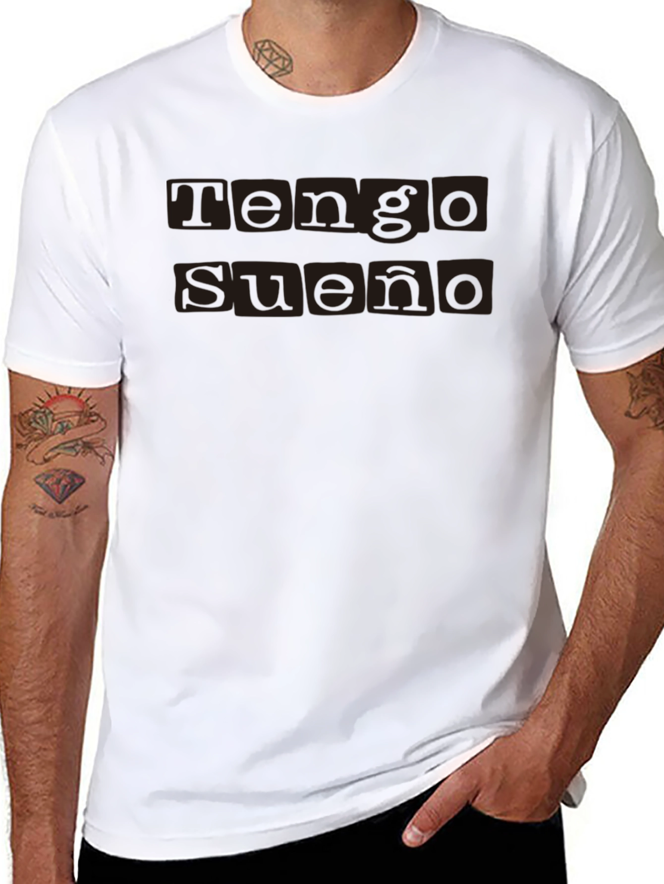 Tengo Sueno T-Shirt - Novelty Sleepy Tee