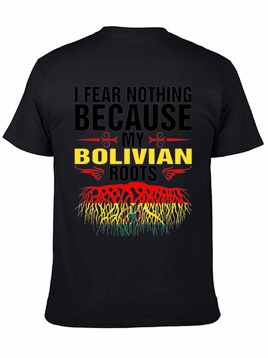 Bolivian Roots Graphic Tee - I Fear Nothing T-Shirt