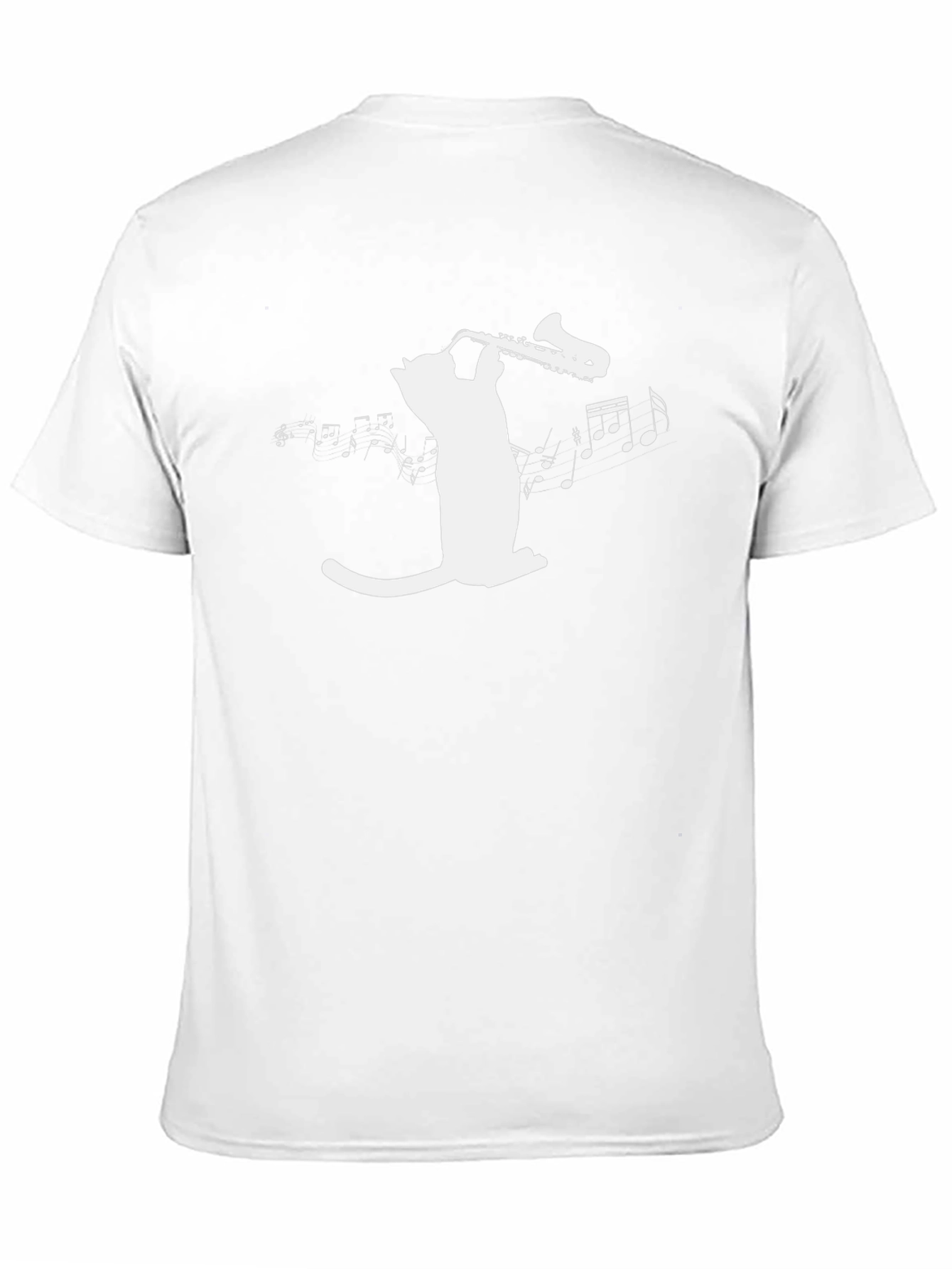 Cool Cat Saxophone Music T-Shirt