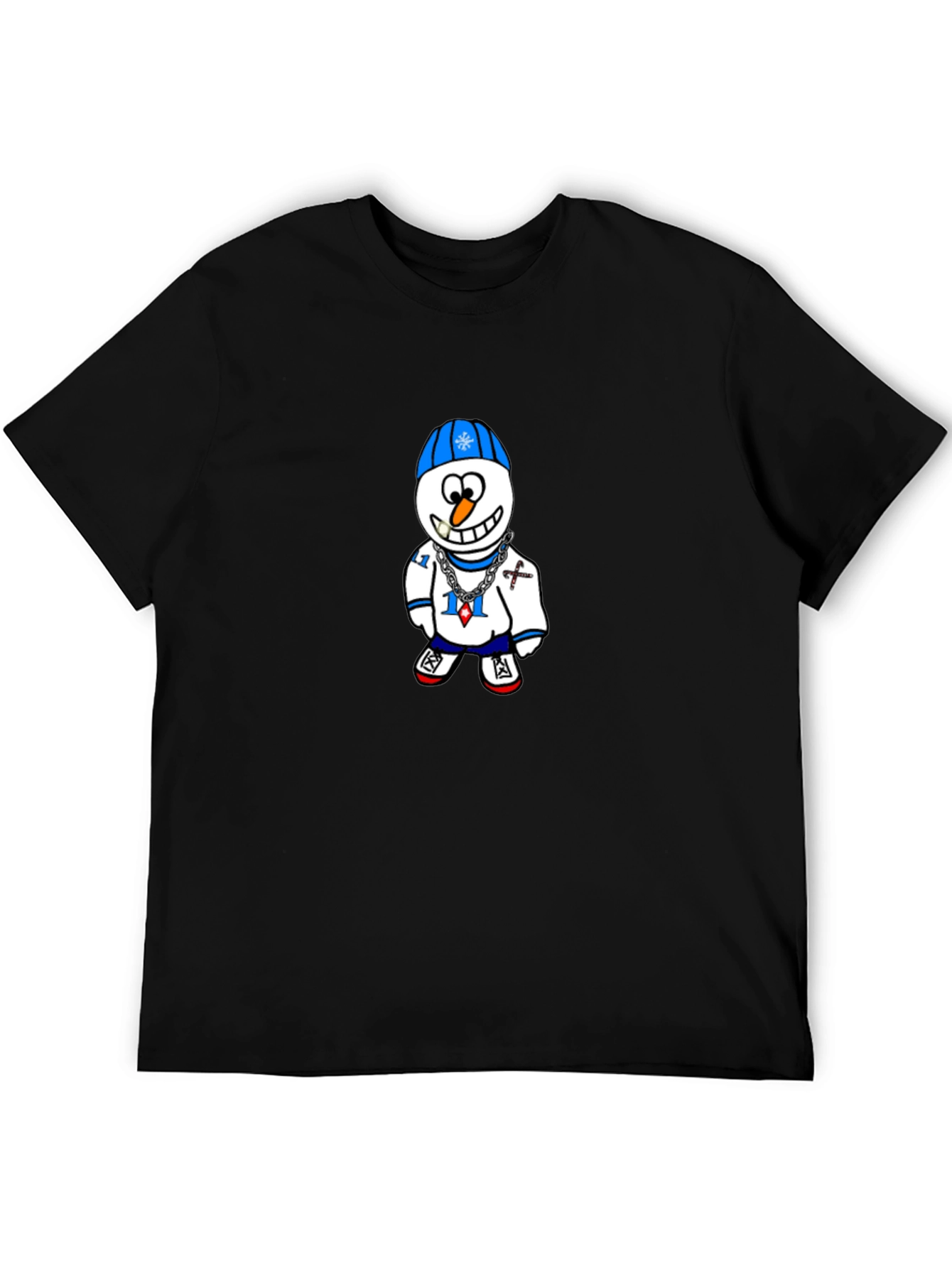Hip Hop Snowman Graphic Tee