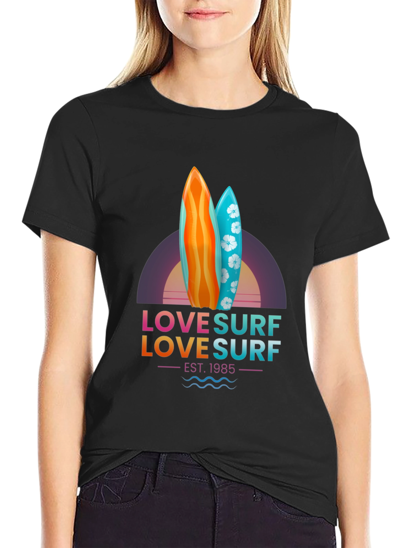 Love Surf T-Shirt - Est. 1985