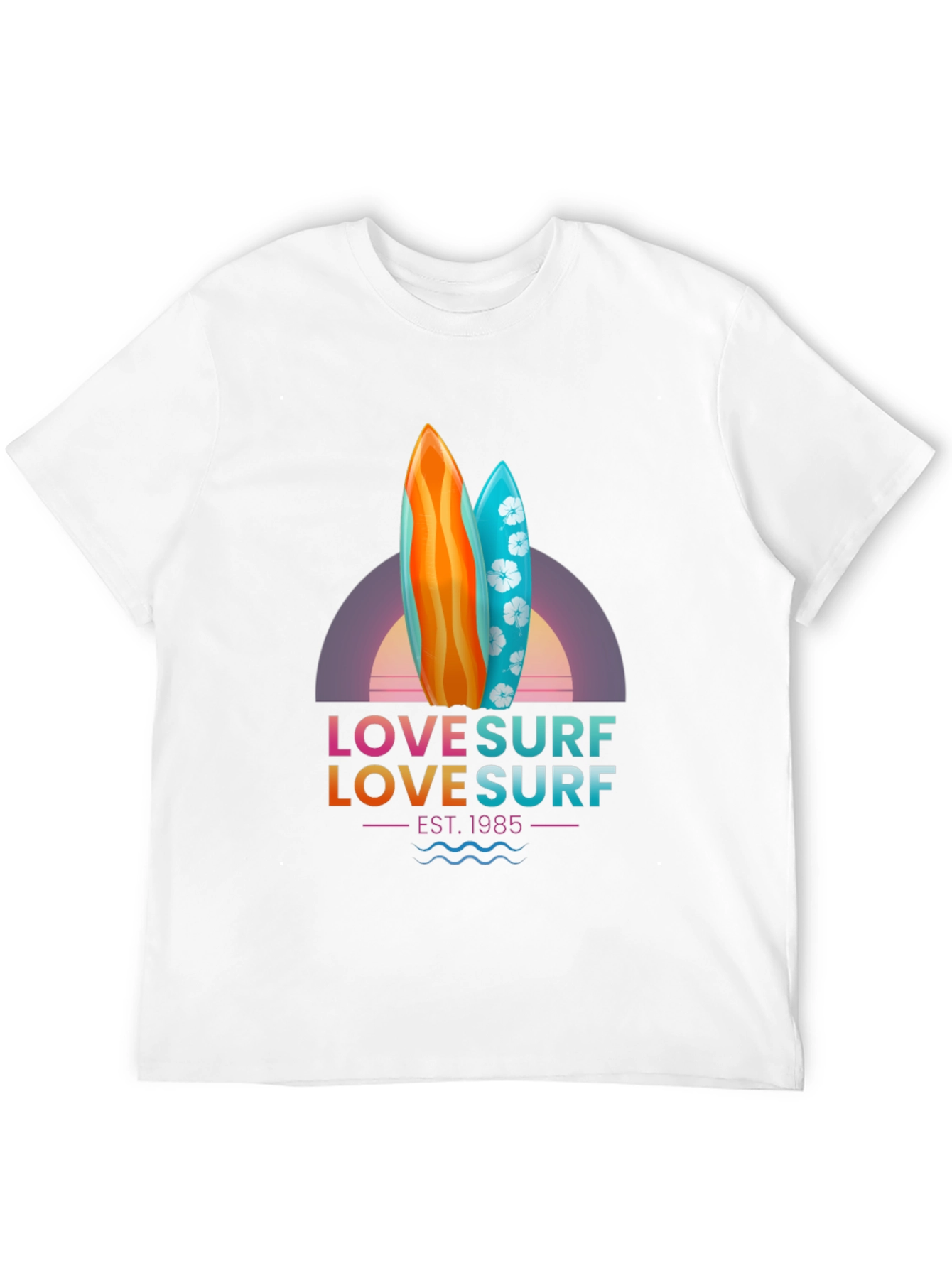 Love Surf T-Shirt - Est. 1985