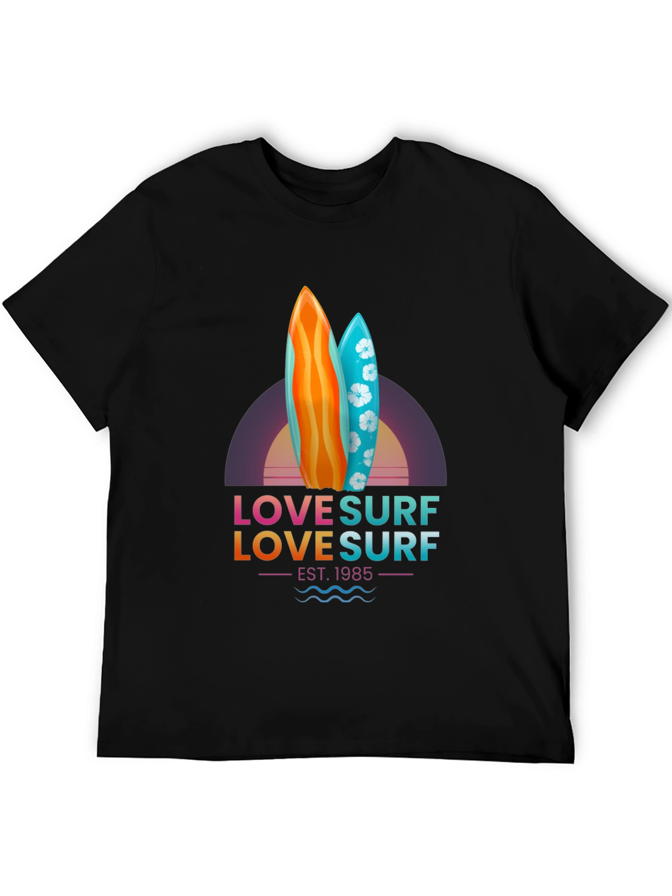 Love Surf T-Shirt - Est. 1985