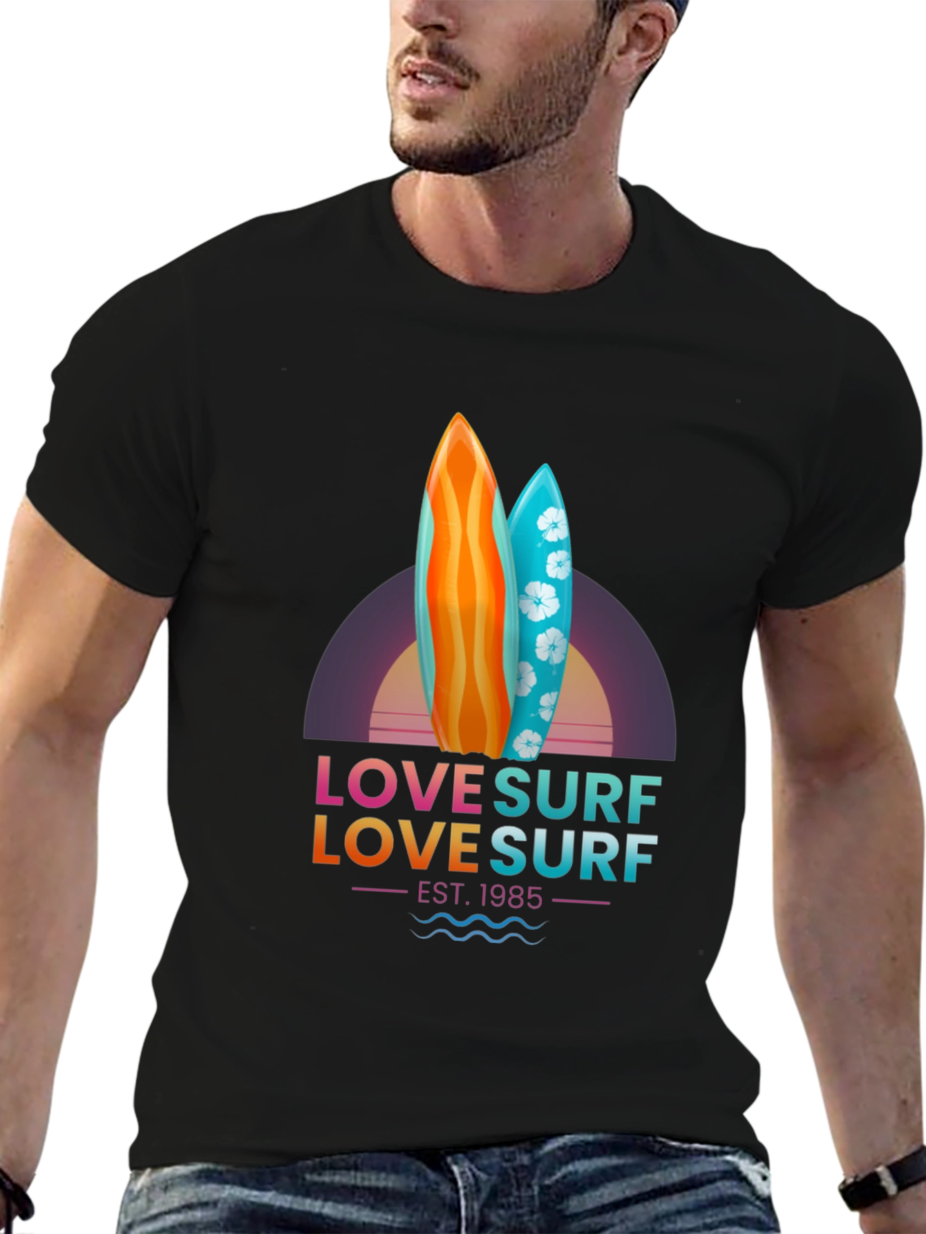 Love Surf T-Shirt - Est. 1985
