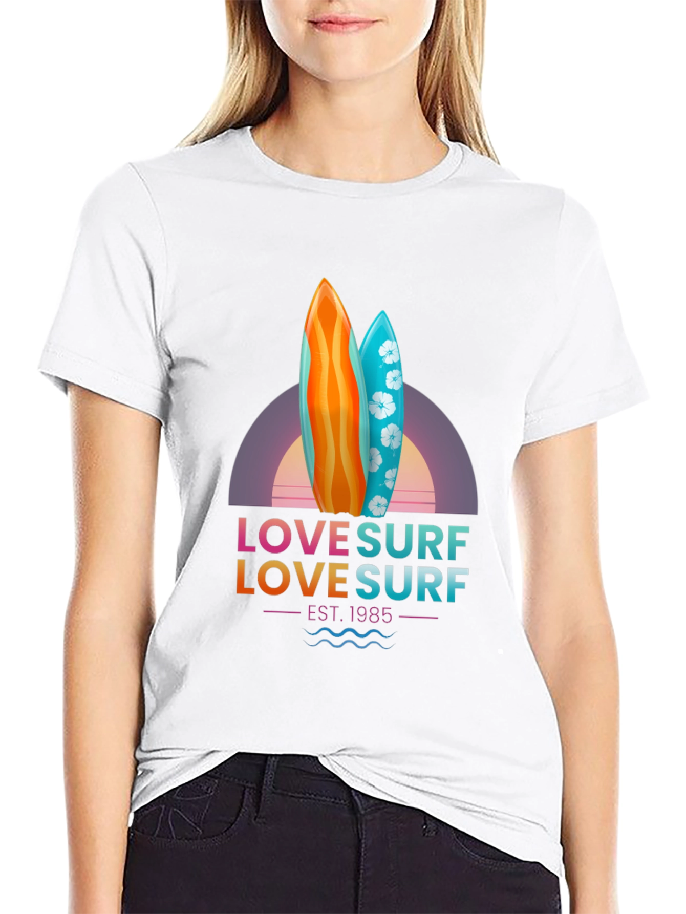 Love Surf T-Shirt - Est. 1985