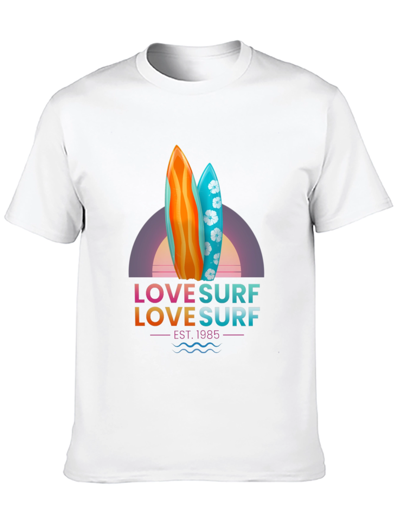 Love Surf T-Shirt - Est. 1985