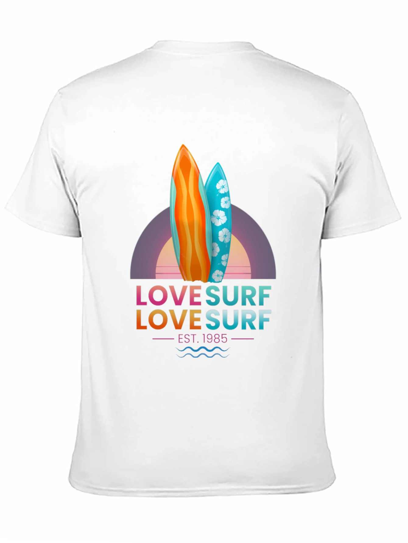 Love Surf T-Shirt - Est. 1985