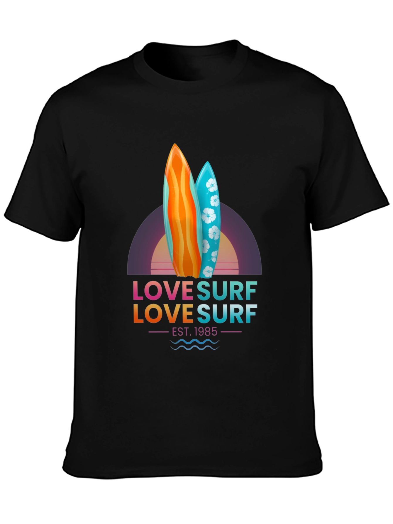 Love Surf T-Shirt - Est. 1985