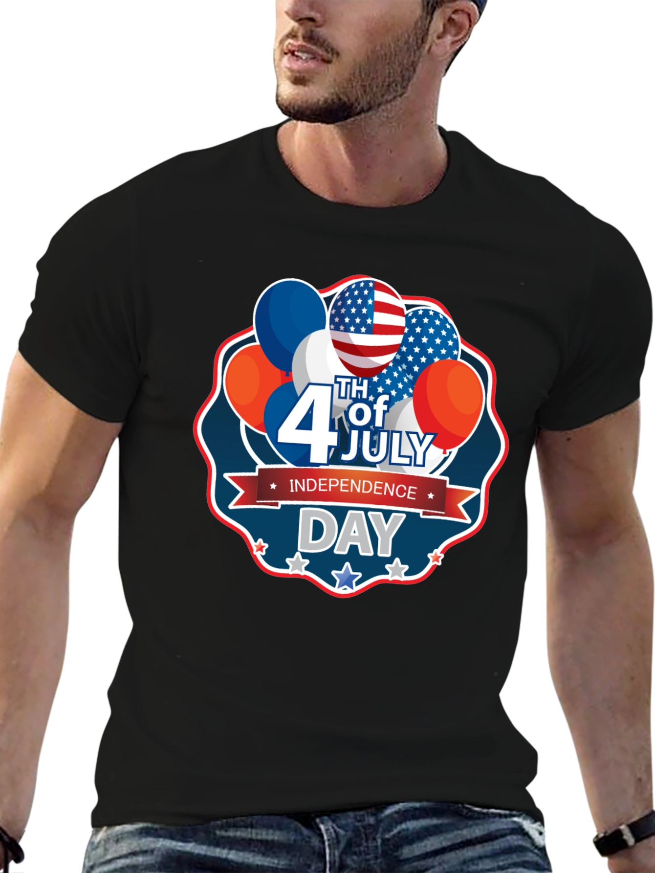Independence Day T-Shirt Patriotic 4th of July Tee