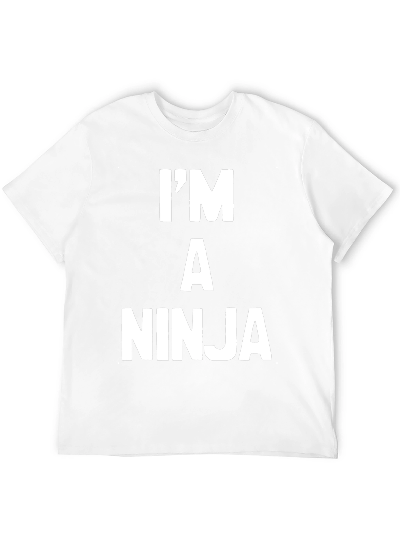 Im A Ninja Graphic T-Shirt - Black
