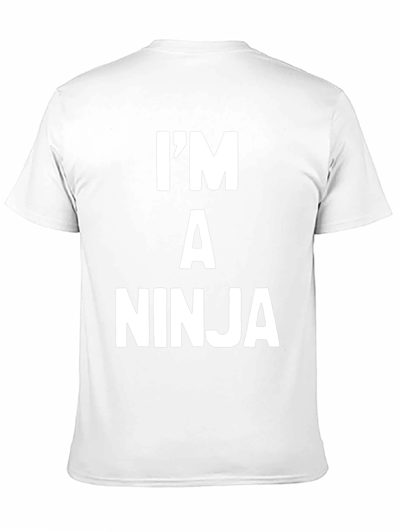 Im A Ninja Graphic T-Shirt - Black