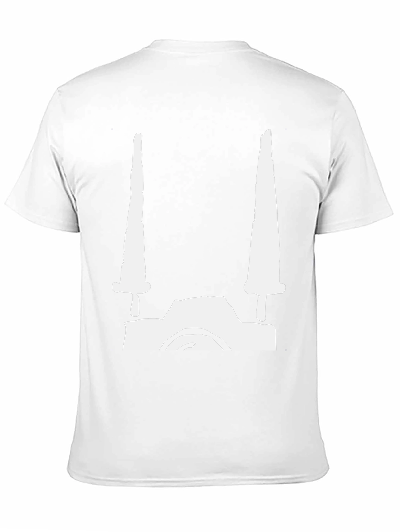 Edgy Swords Graphic Tee - Black Cotton Blend