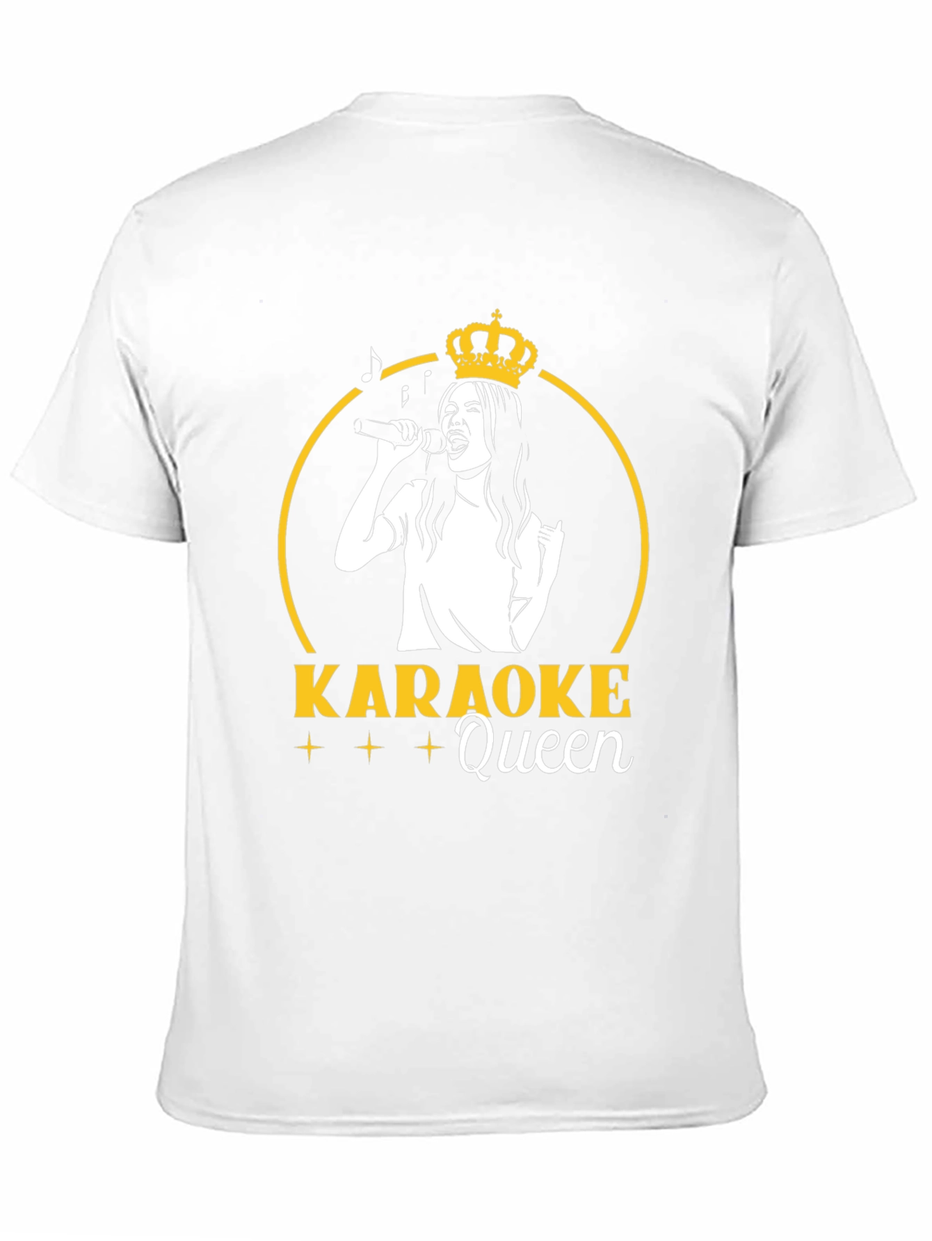 Karaoke Queen Graphic T-Shirt - Black
