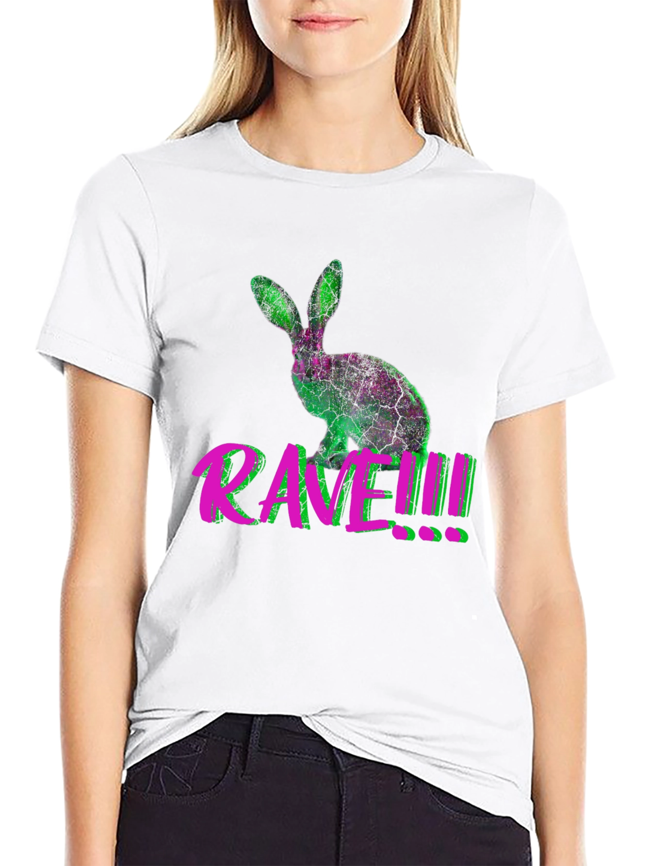 Rave Rabbit Graphic Tee