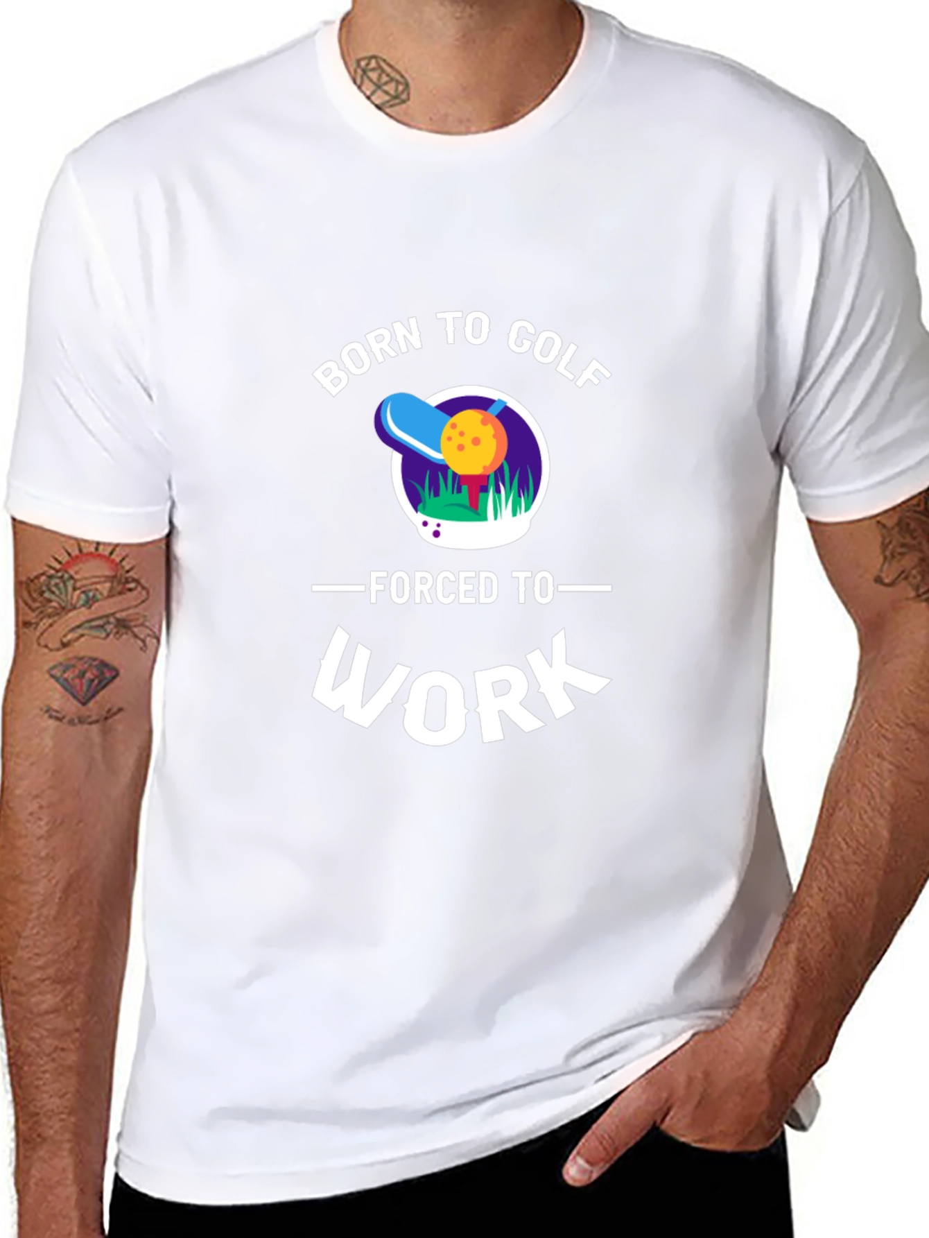 Born to Golf - Funny Graphic T-Shirt