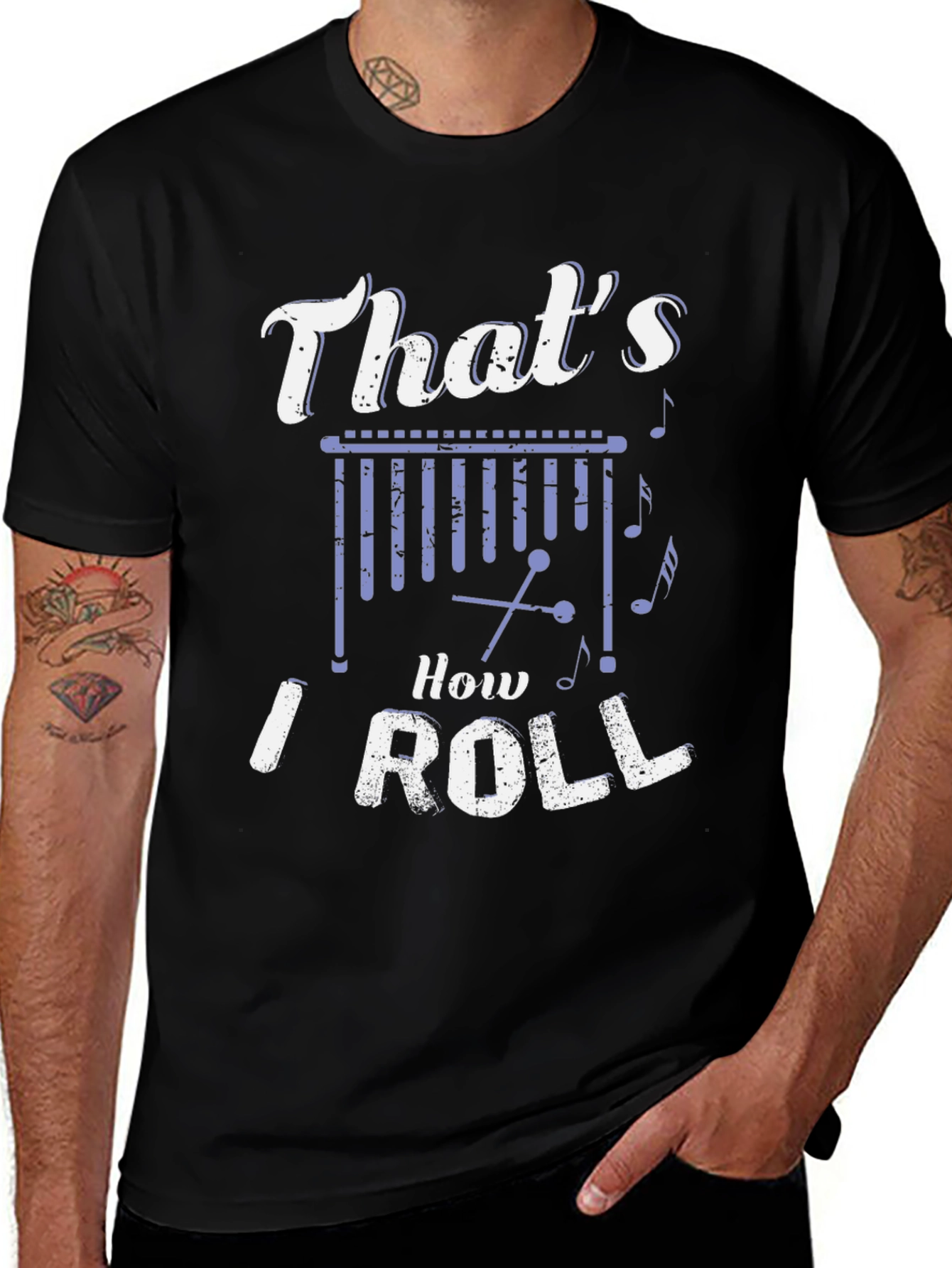 Thats How I Roll Marimba T-Shirt
