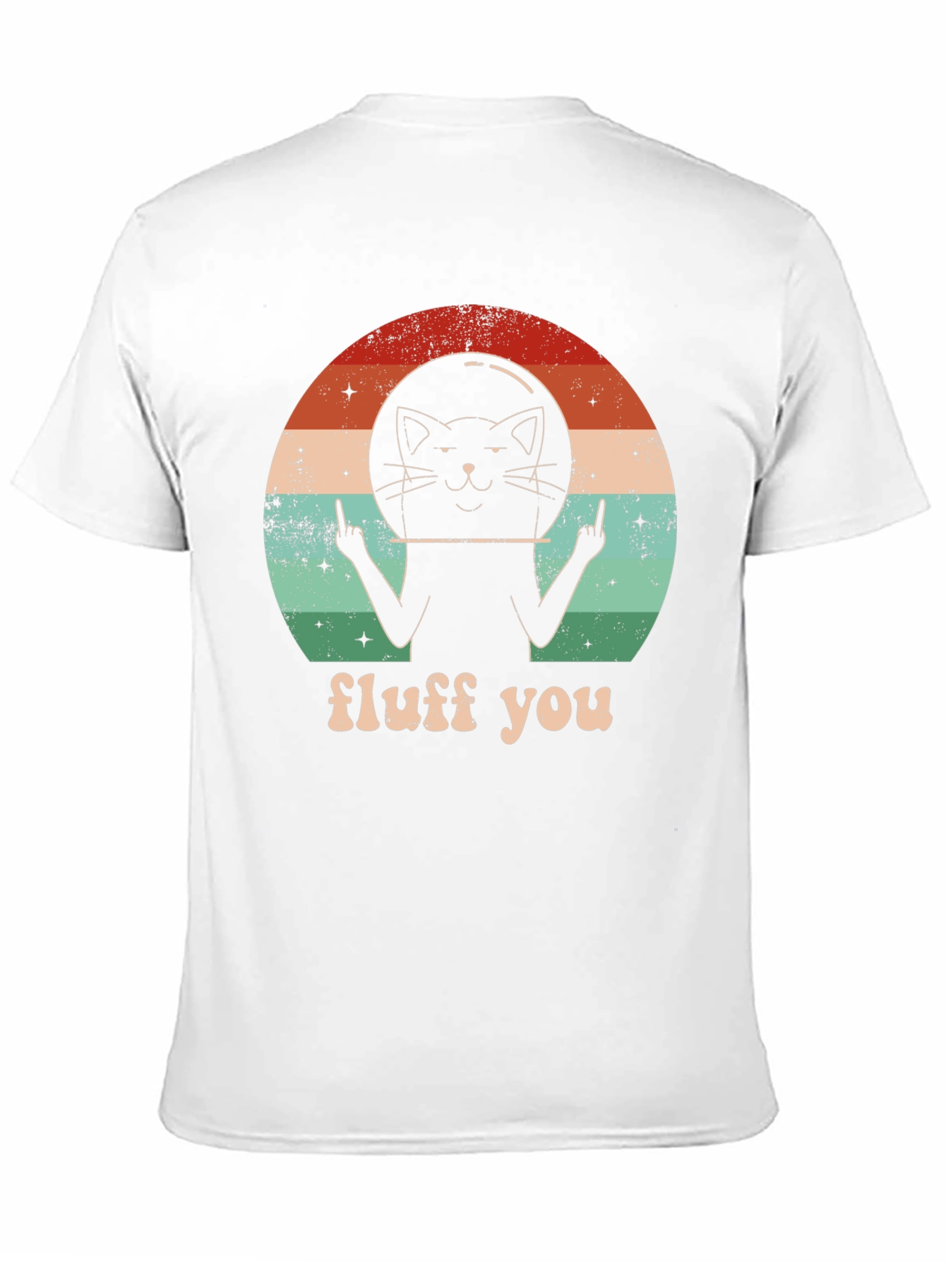 Fluff You Cat Astronaut T-Shirt