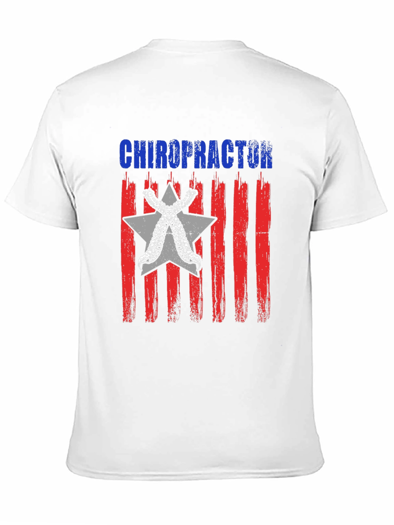 Chiropractor Flag Graphic T-Shirt
