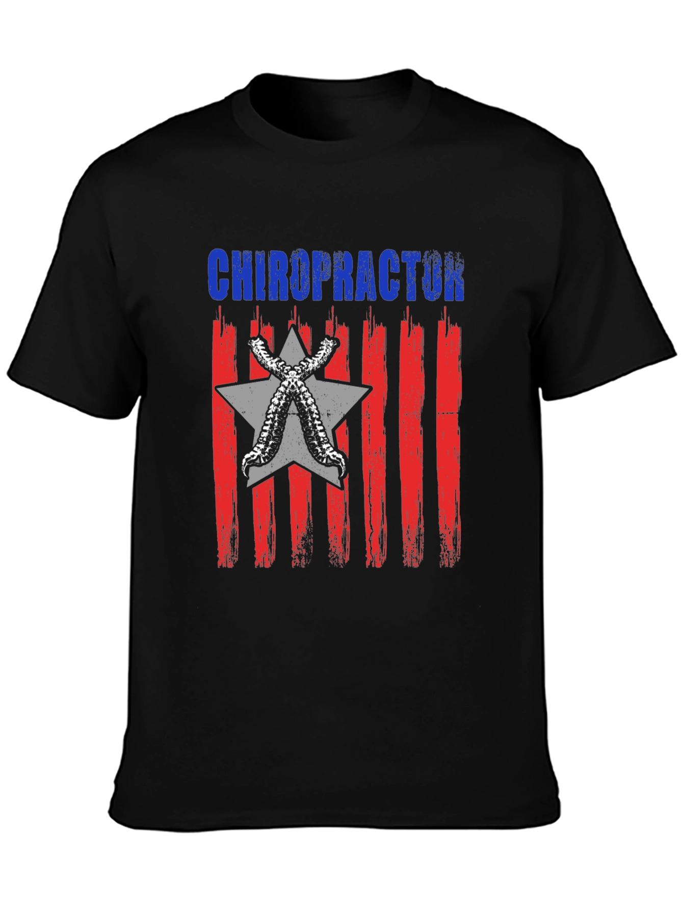 Chiropractor Flag Graphic T-Shirt