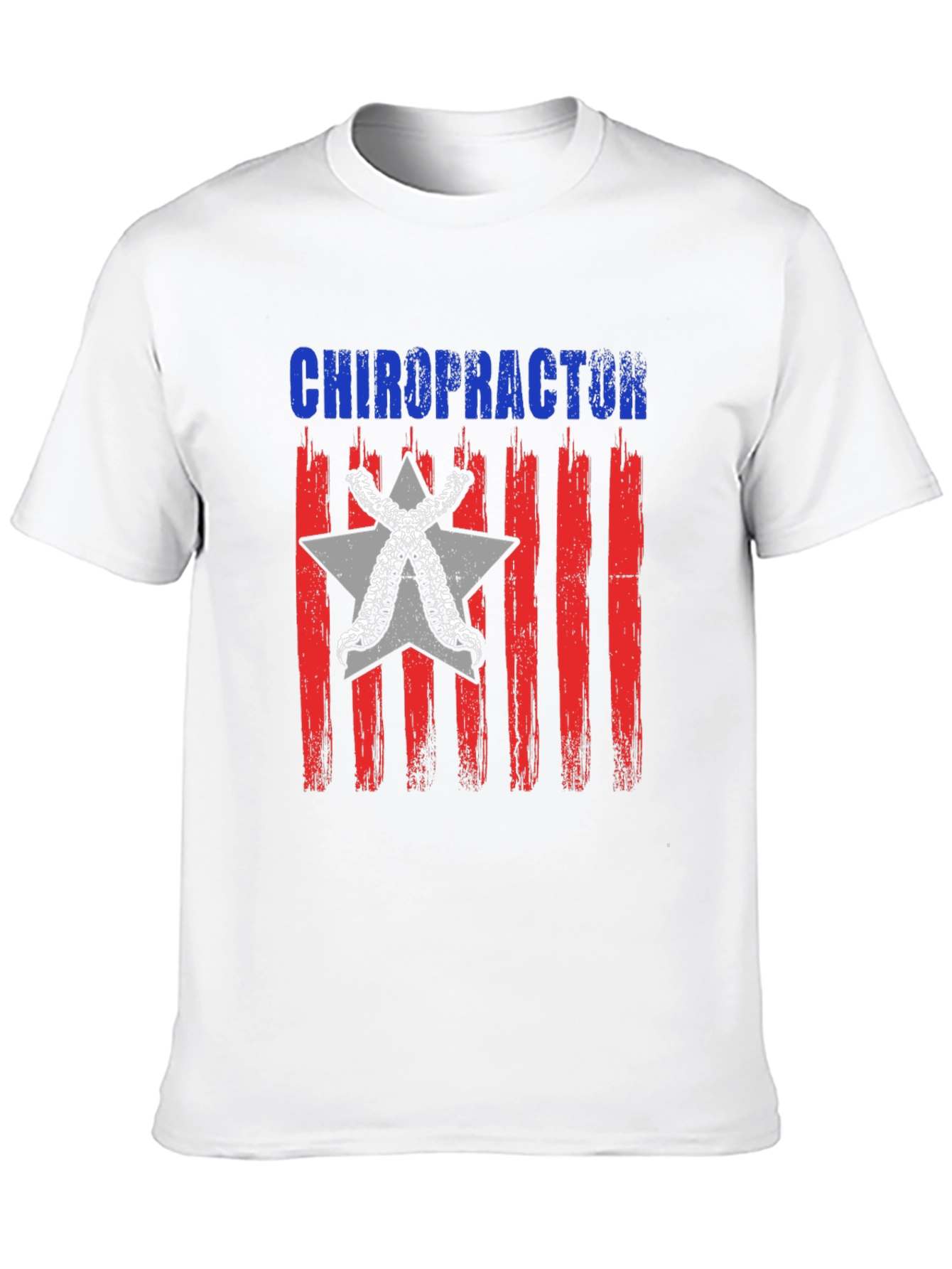 Chiropractor Flag Graphic T-Shirt