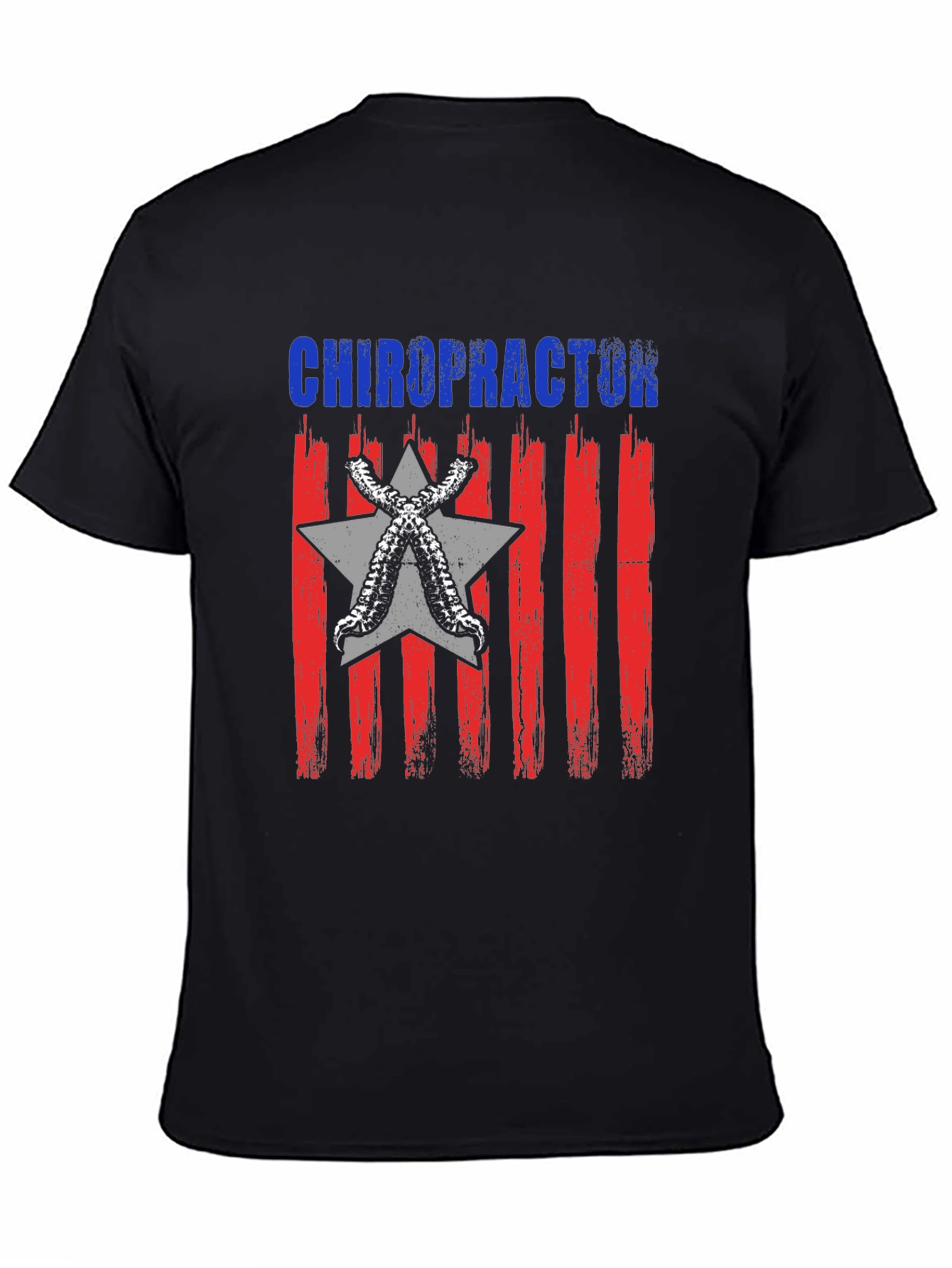 Chiropractor Flag Graphic T-Shirt