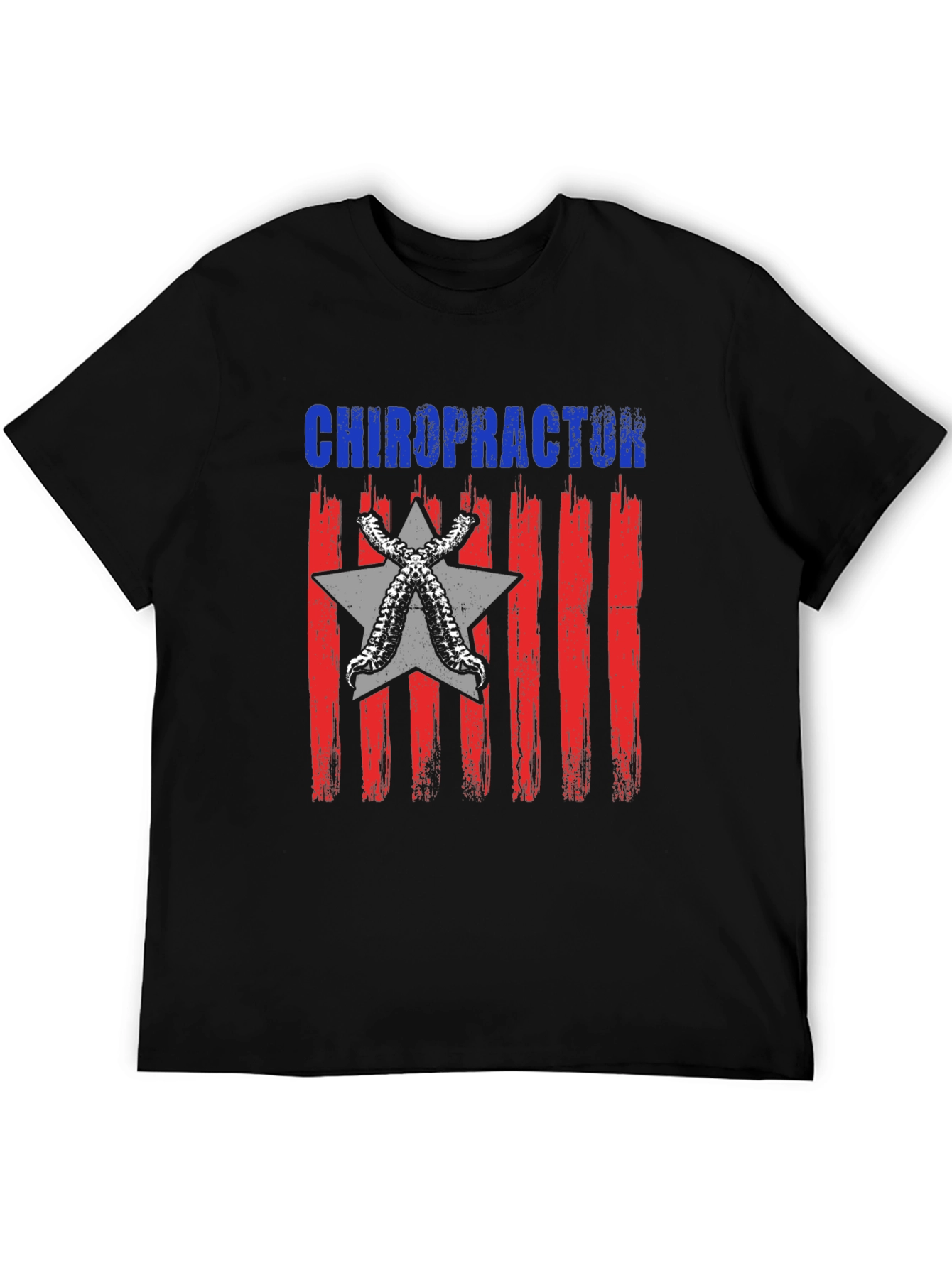 Chiropractor Flag Graphic T-Shirt