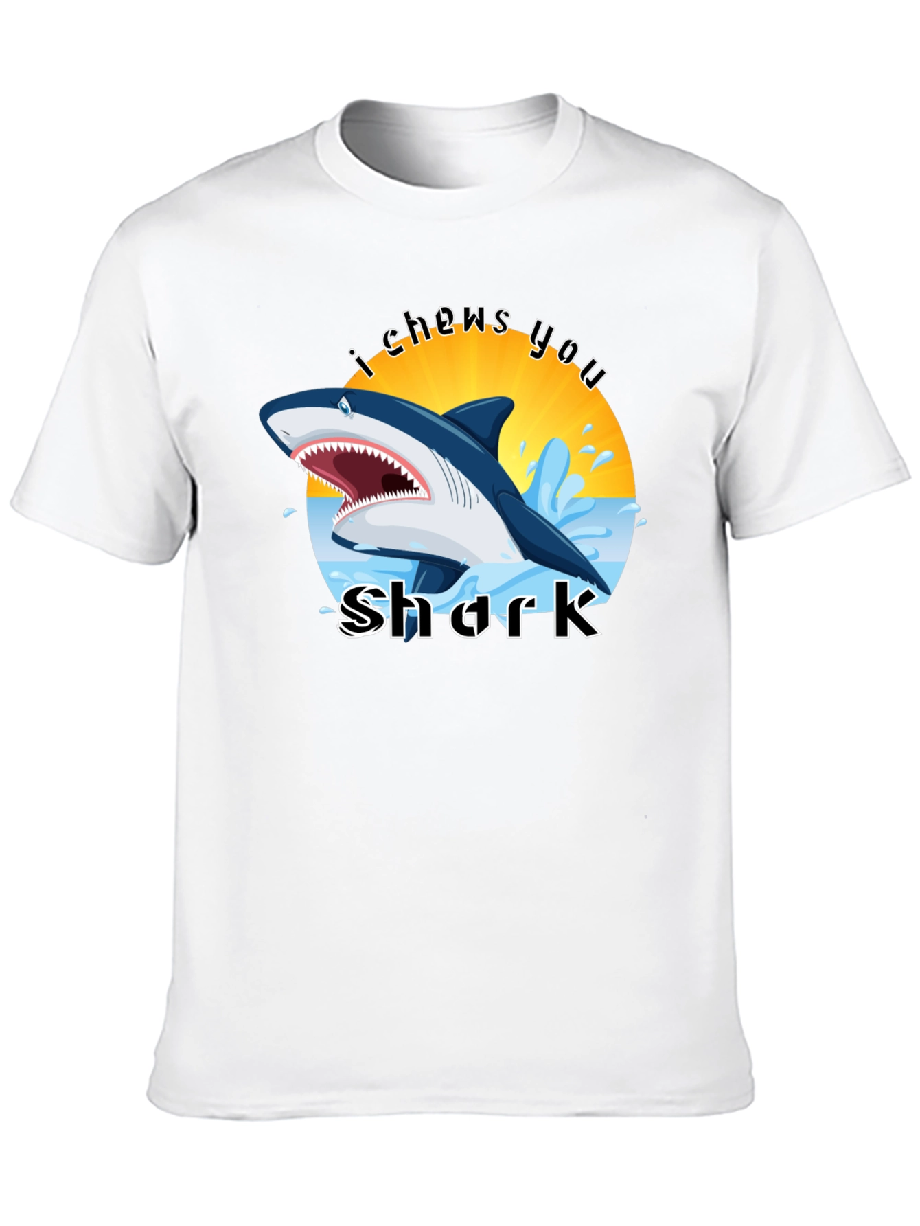 I Chews You Shark Graphic Tee